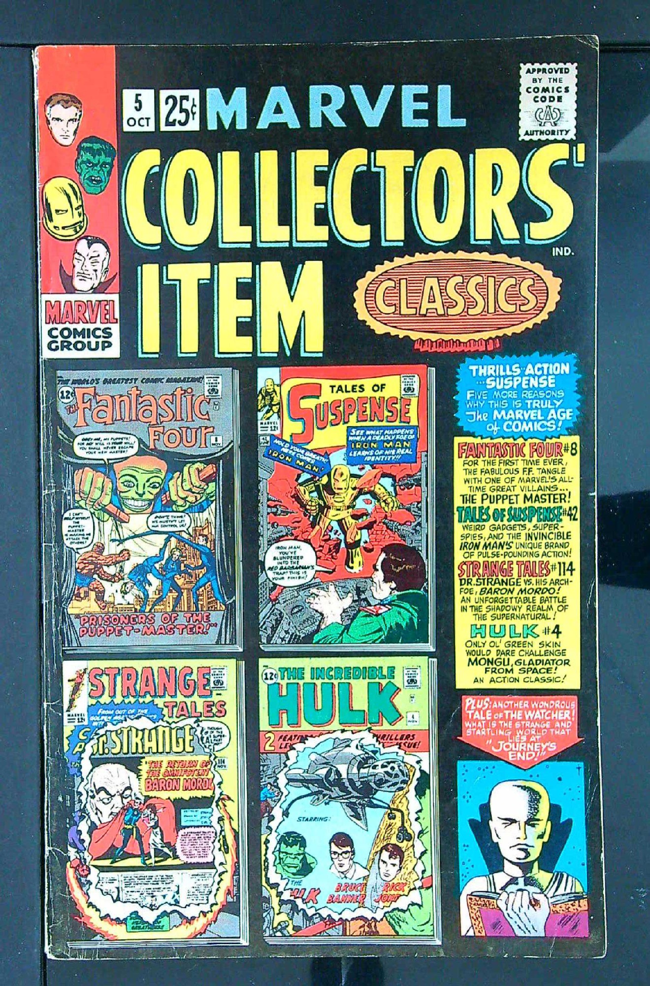 Cover of Marvel Collectors Item Classics (Vol 1) #5. One of 250,000 Vintage American Comics on sale from Krypton!