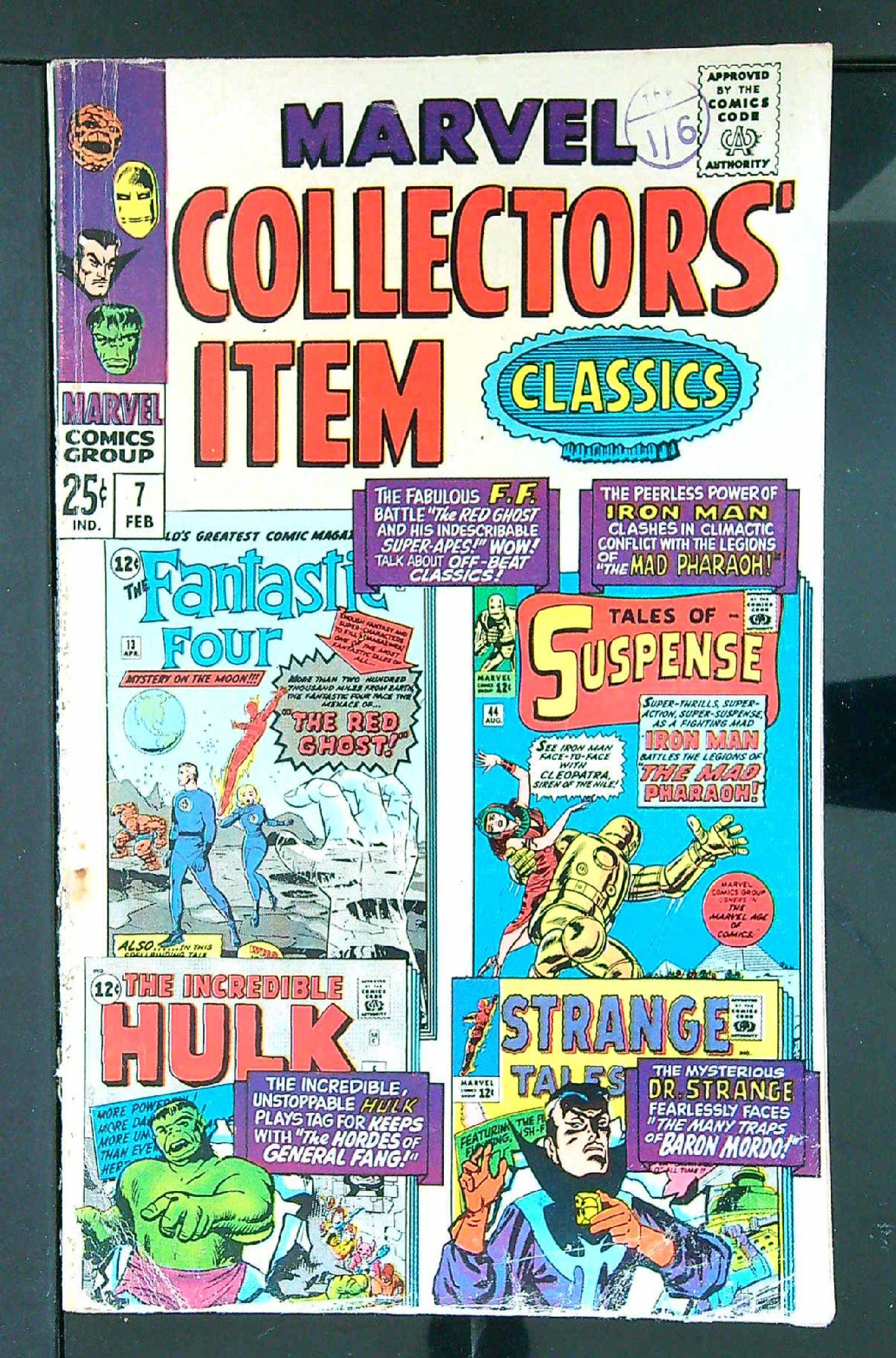Cover of Marvel Collectors Item Classics (Vol 1) #7. One of 250,000 Vintage American Comics on sale from Krypton!