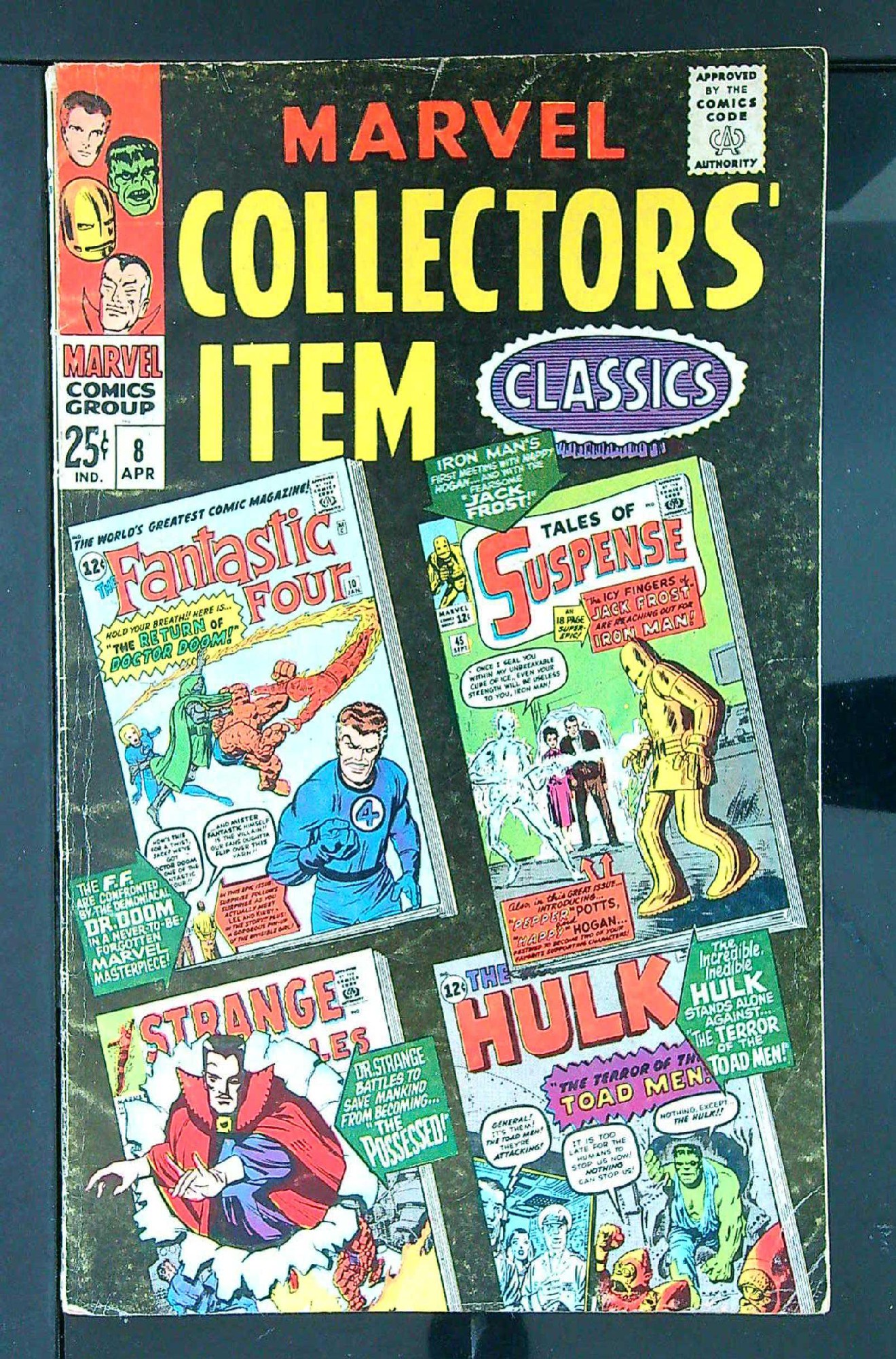 Cover of Marvel Collectors Item Classics (Vol 1) #8. One of 250,000 Vintage American Comics on sale from Krypton!