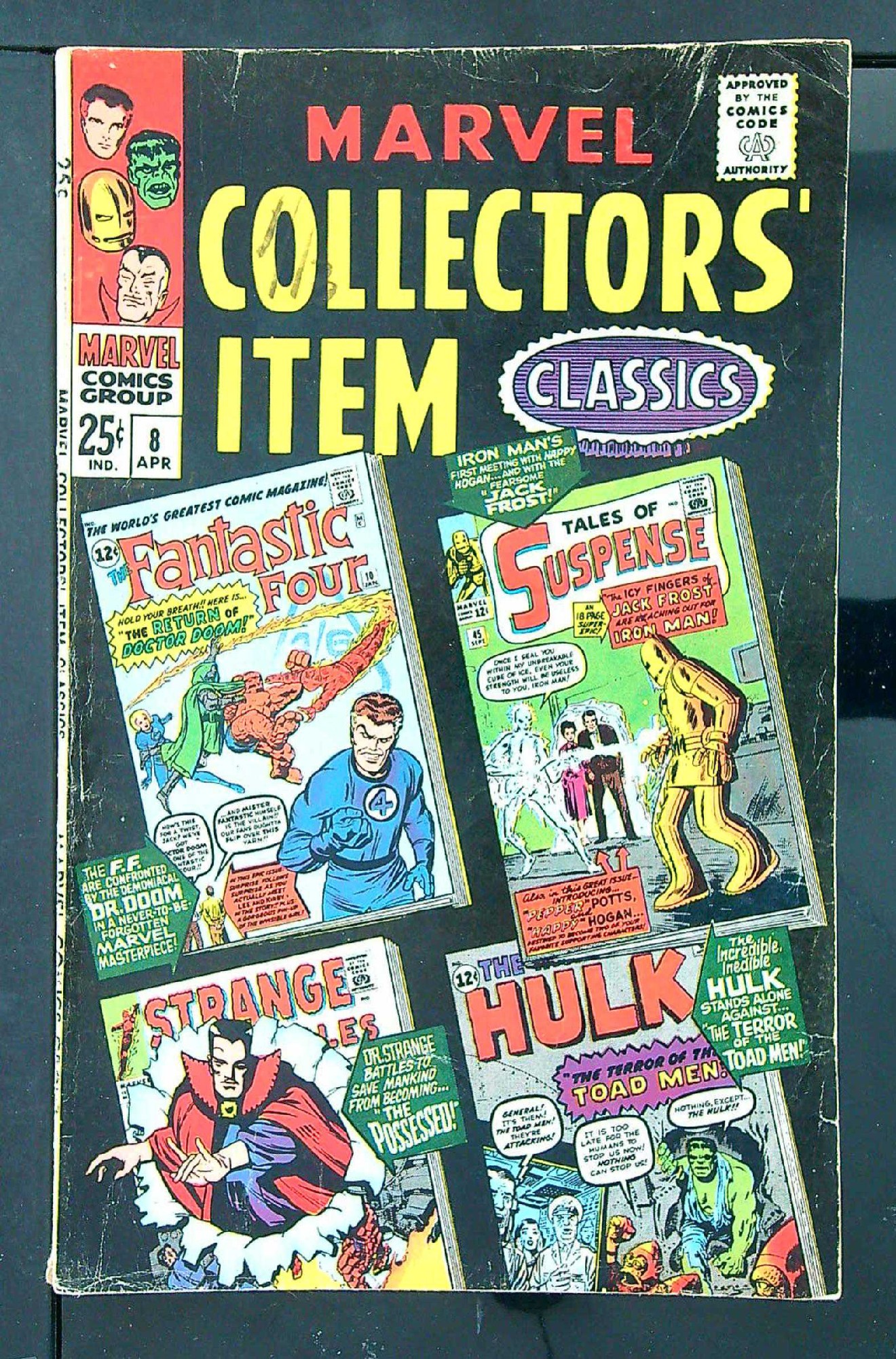 Cover of Marvel Collectors Item Classics (Vol 1) #8. One of 250,000 Vintage American Comics on sale from Krypton!