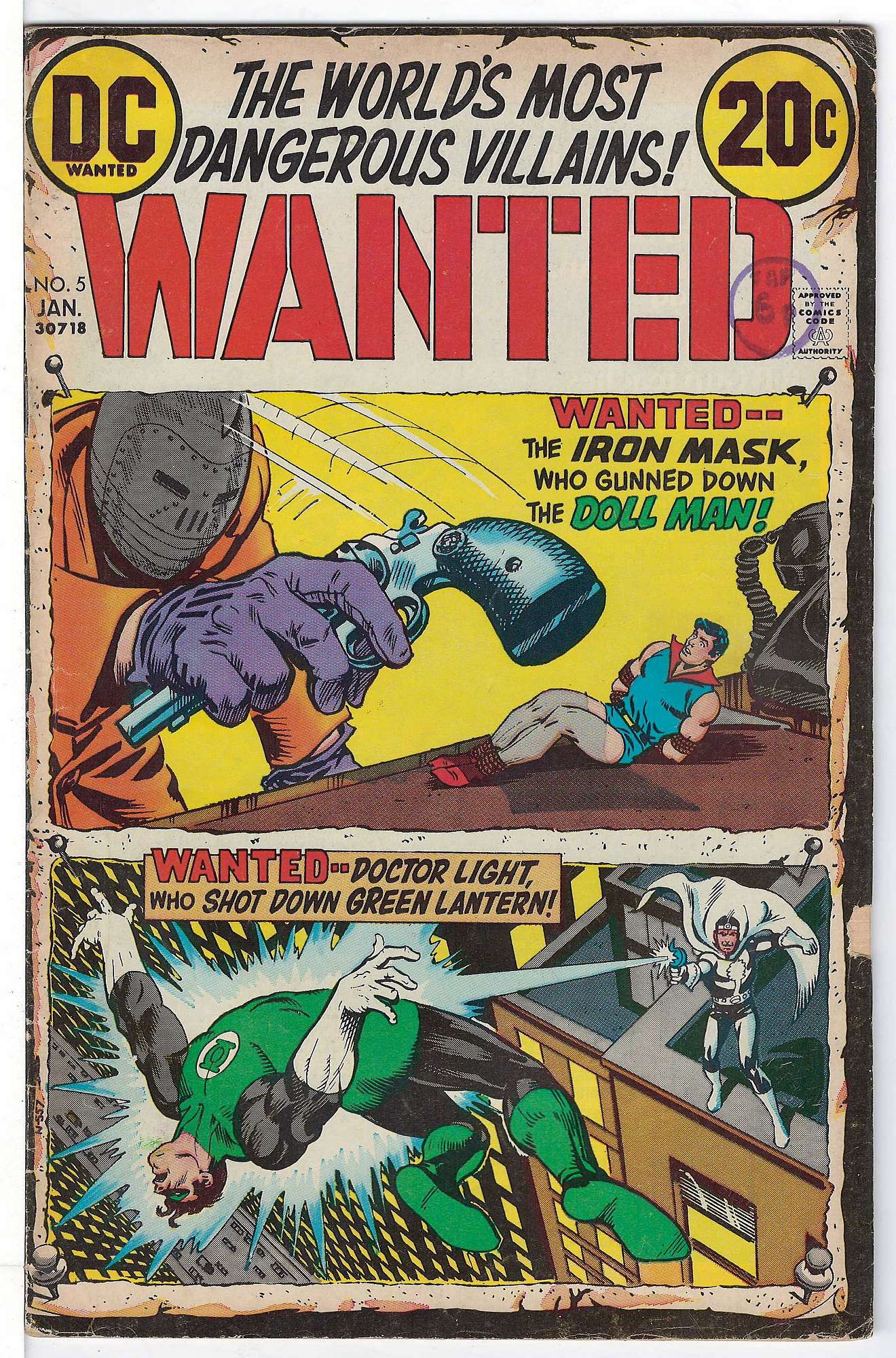 Cover of Wanted: Worlds Most Dangerous Villains (Vol 1) #5. One of 250,000 Vintage American Comics on sale from Krypton!
