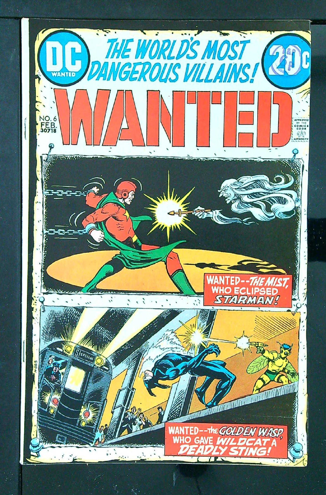 Cover of Wanted: Worlds Most Dangerous Villains (Vol 1) #6. One of 250,000 Vintage American Comics on sale from Krypton!