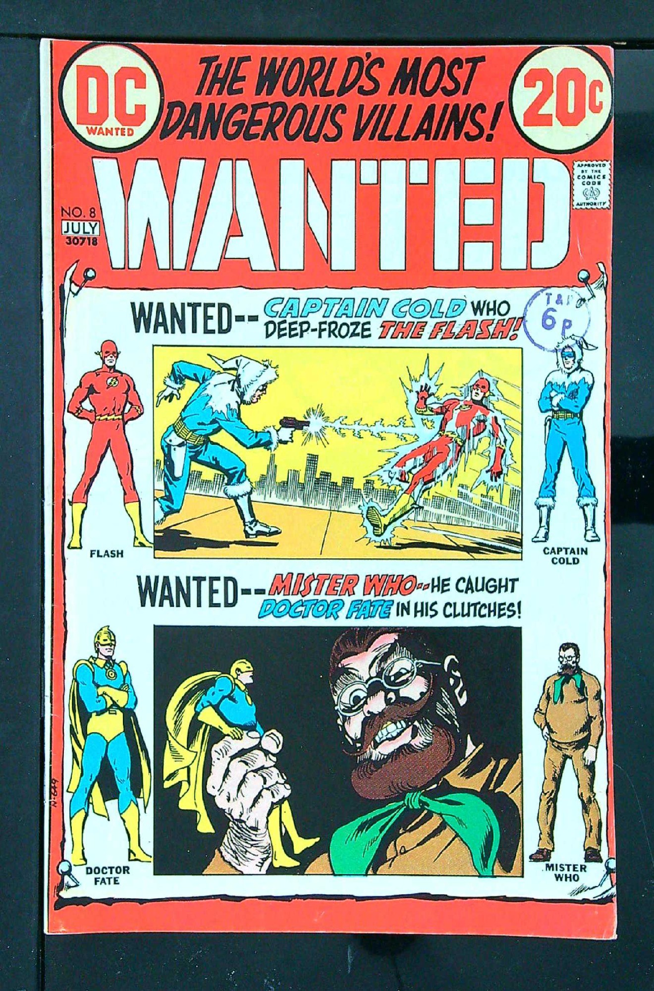 Cover of Wanted: Worlds Most Dangerous Villains (Vol 1) #8. One of 250,000 Vintage American Comics on sale from Krypton!
