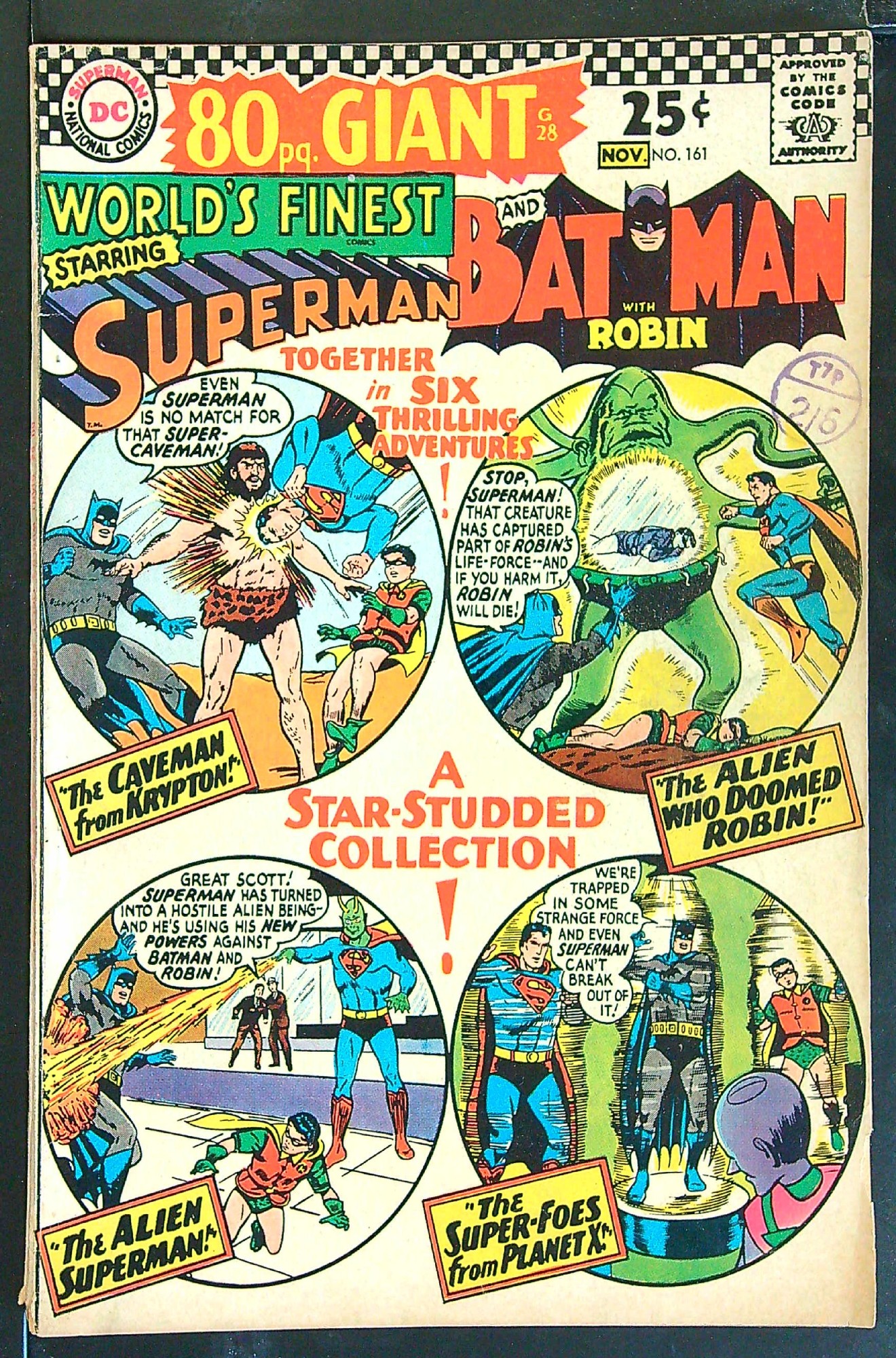 Cover of Worlds Finest (Vol 1) #161. One of 250,000 Vintage American Comics on sale from Krypton!