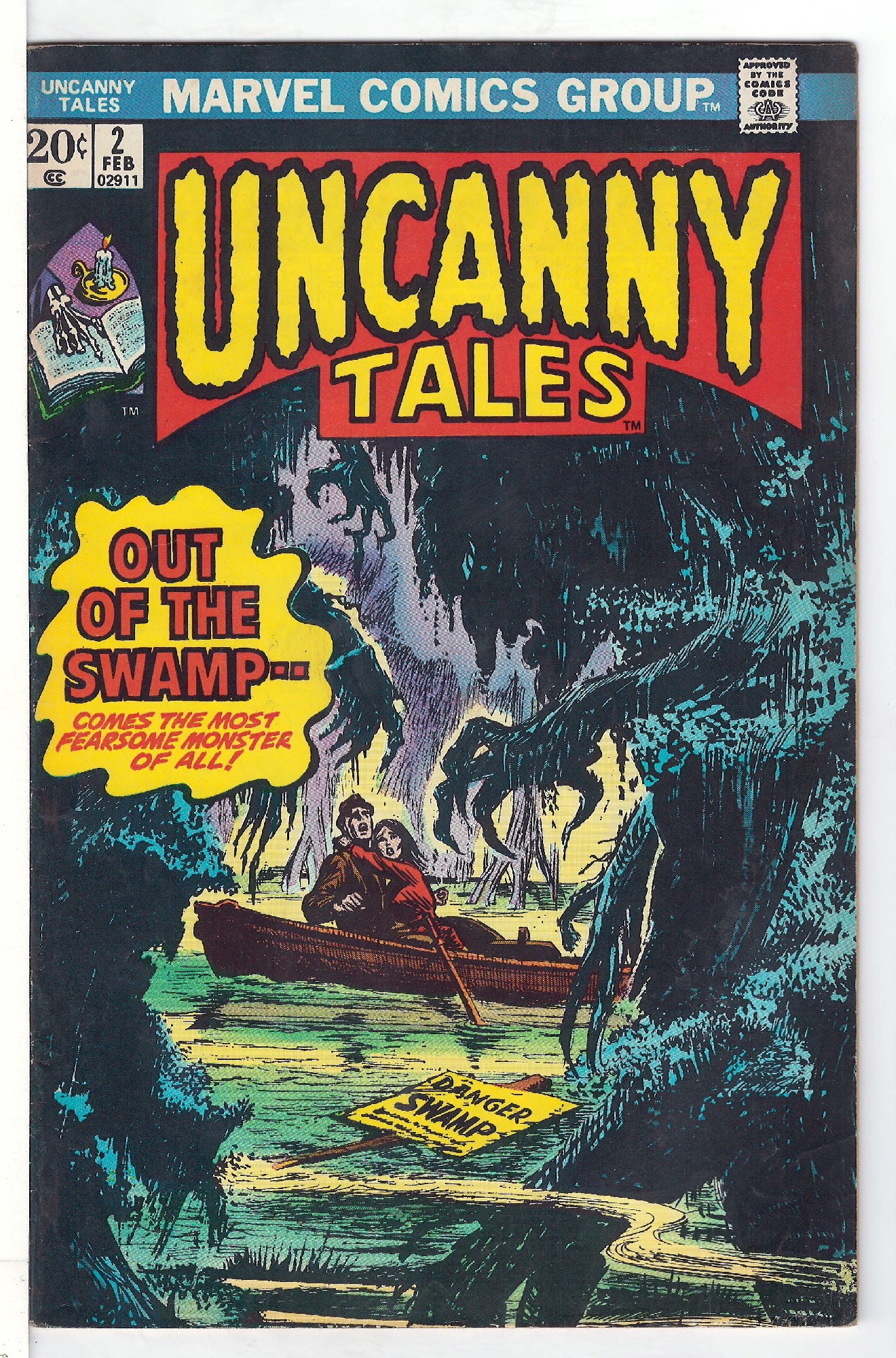 Cover of Uncanny Tales (Vol 2) #2. One of 250,000 Vintage American Comics on sale from Krypton!