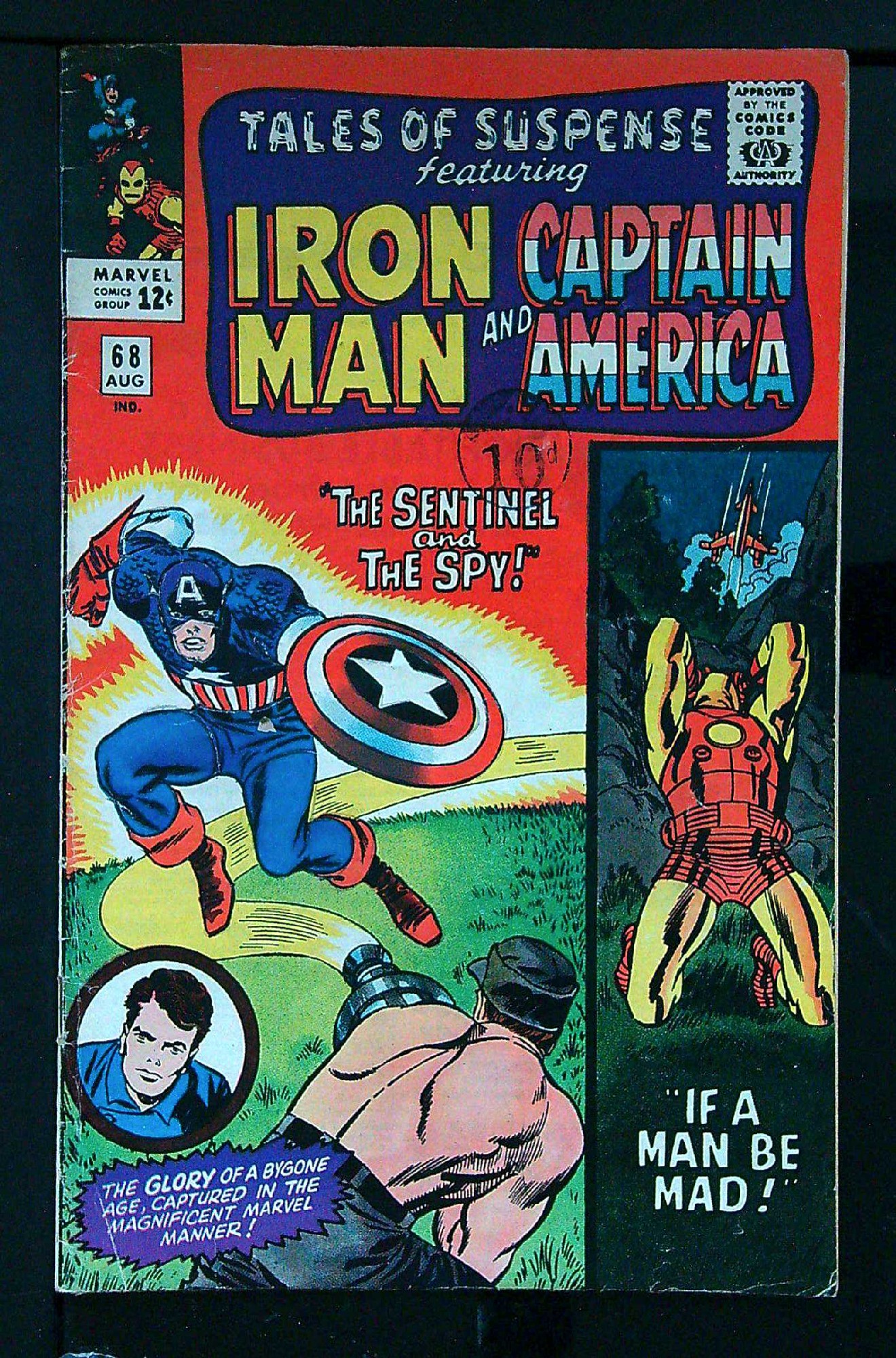 Cover of Tales of Suspense (Vol 1) #68. One of 250,000 Vintage American Comics on sale from Krypton!