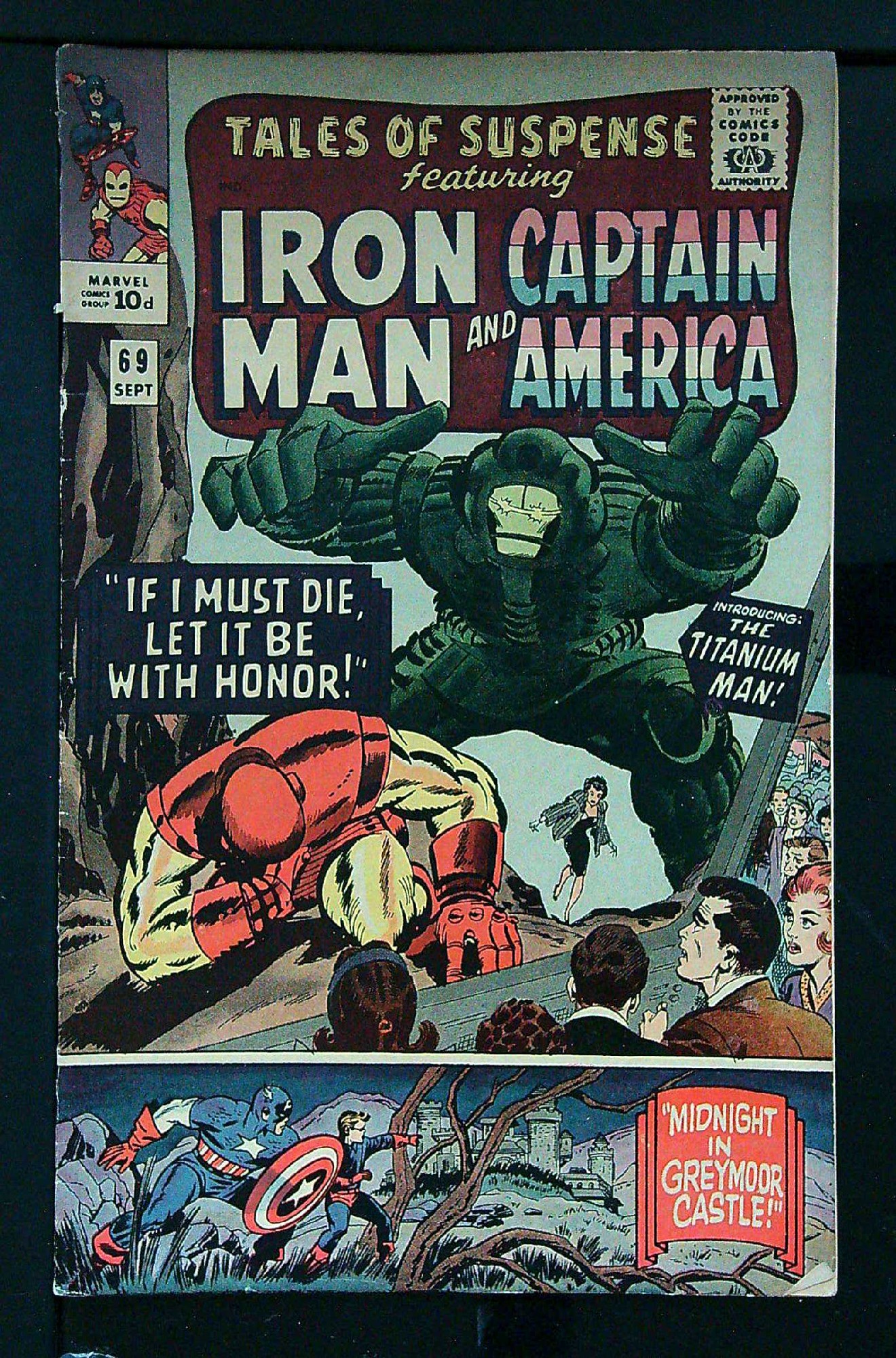 Cover of Tales of Suspense (Vol 1) #69. One of 250,000 Vintage American Comics on sale from Krypton!
