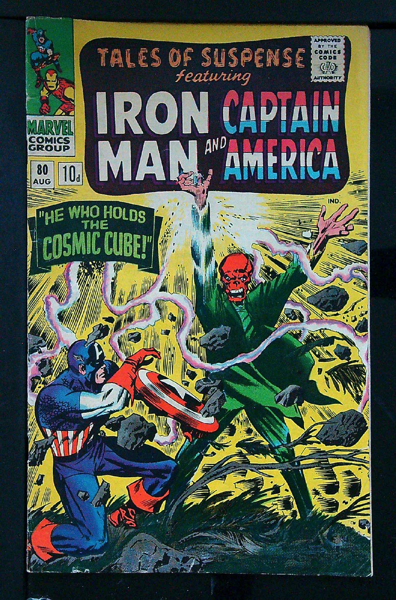 Cover of Tales of Suspense (Vol 1) #80. One of 250,000 Vintage American Comics on sale from Krypton!