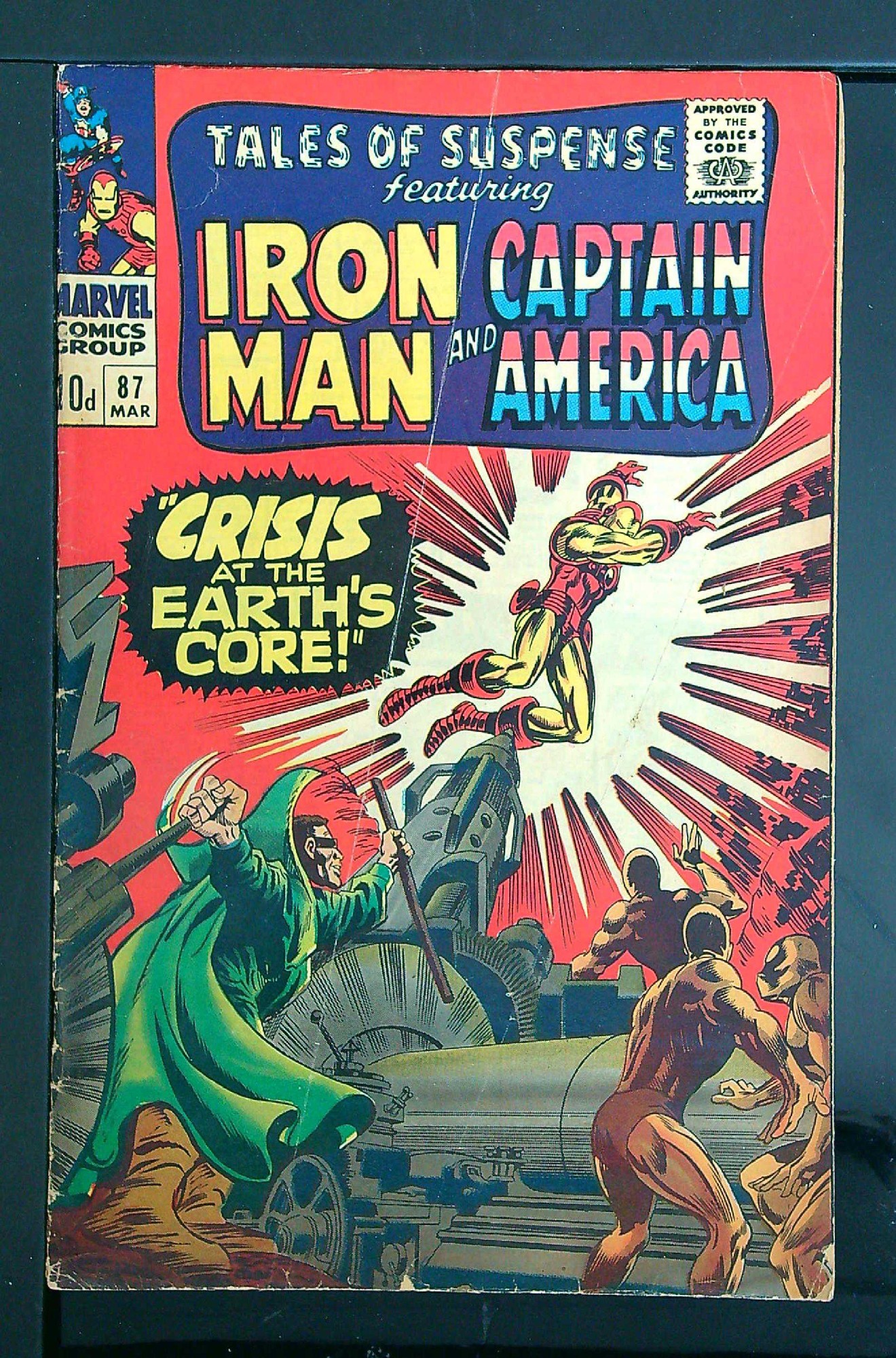 Cover of Tales of Suspense (Vol 1) #87. One of 250,000 Vintage American Comics on sale from Krypton!