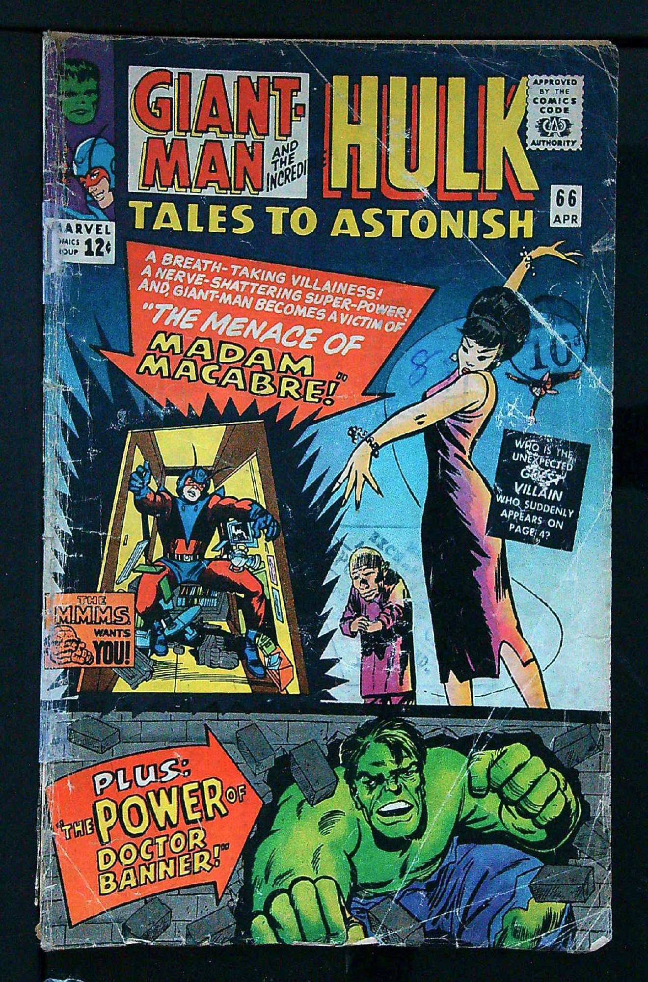 Cover of Tales to Astonish (Vol 1) #66. One of 250,000 Vintage American Comics on sale from Krypton!