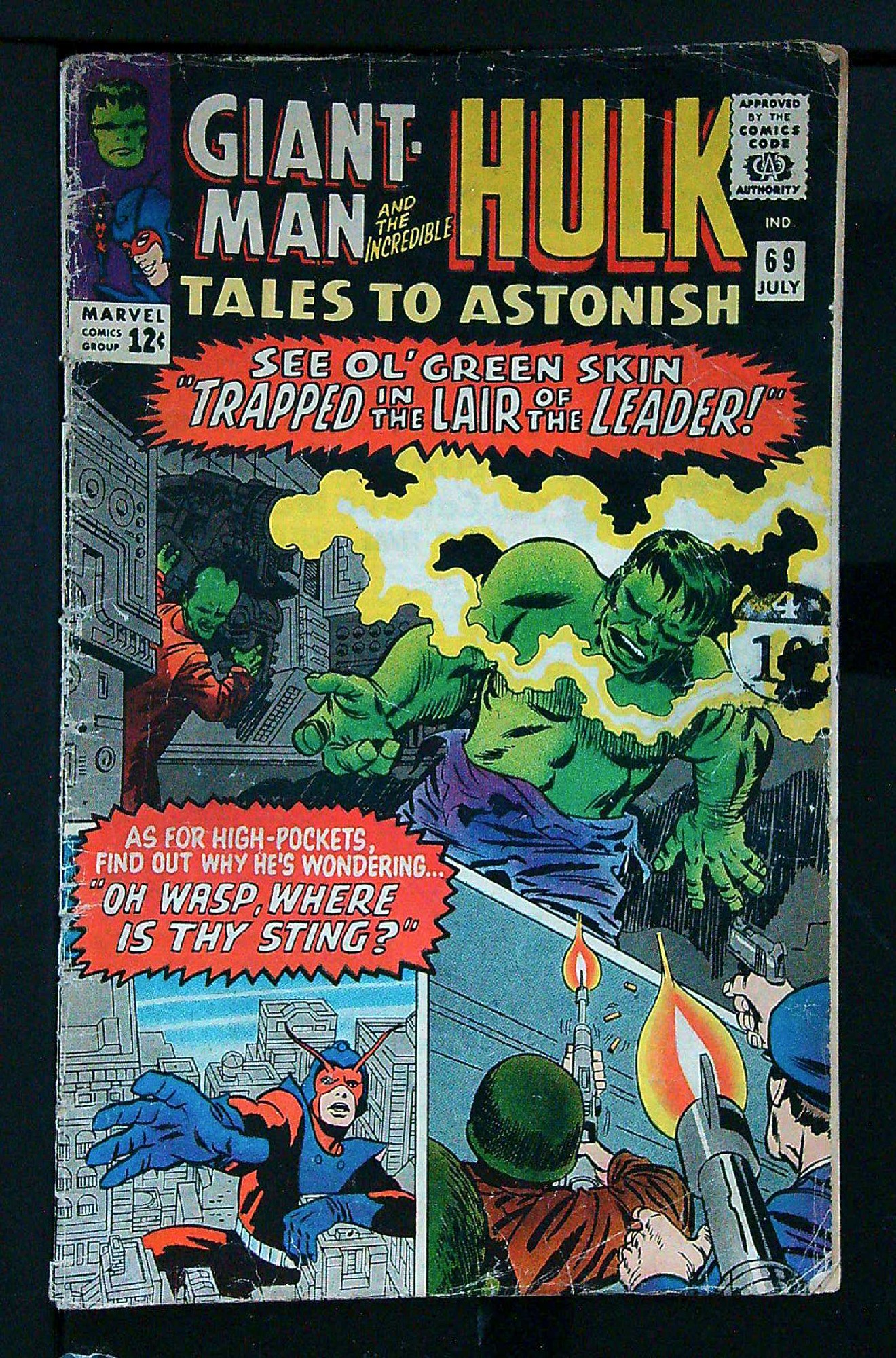 Cover of Tales to Astonish (Vol 1) #69. One of 250,000 Vintage American Comics on sale from Krypton!