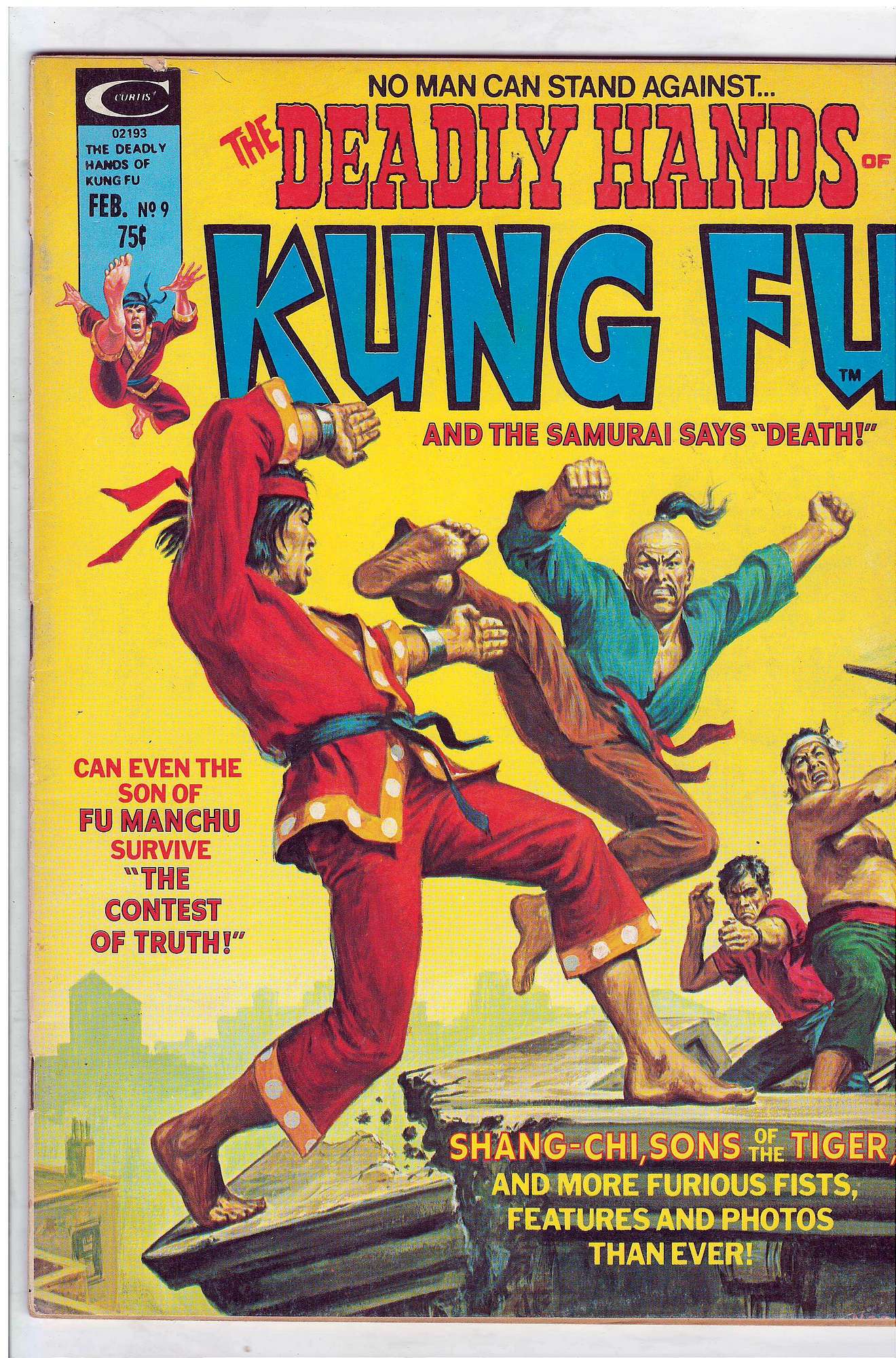Cover of Deadly Hands of Kung Fu (Vol 1) (Magazine) #9. One of 250,000 Vintage American Comics on sale from Krypton!
