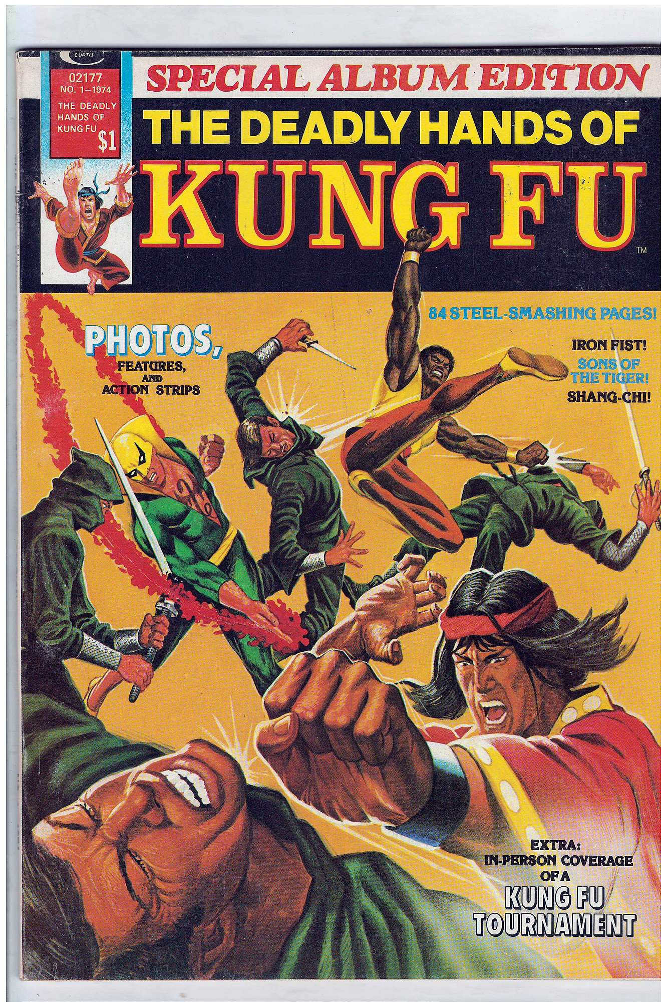 Cover of Deadly Hands of Kung Fu Special Album (Magazine) #1. One of 250,000 Vintage American Comics on sale from Krypton!