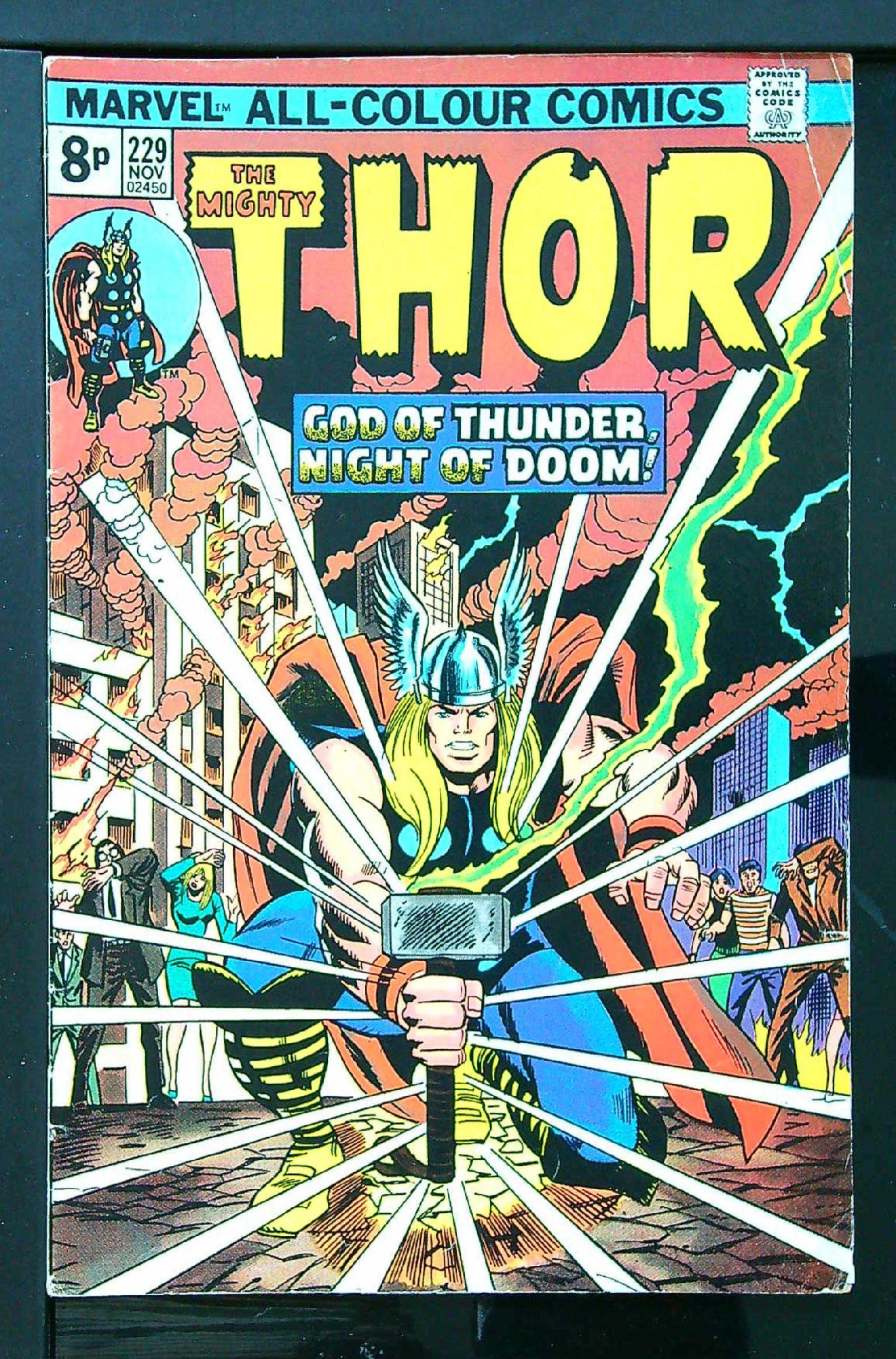 Cover of Thor (Vol 1) #229. One of 250,000 Vintage American Comics on sale from Krypton!