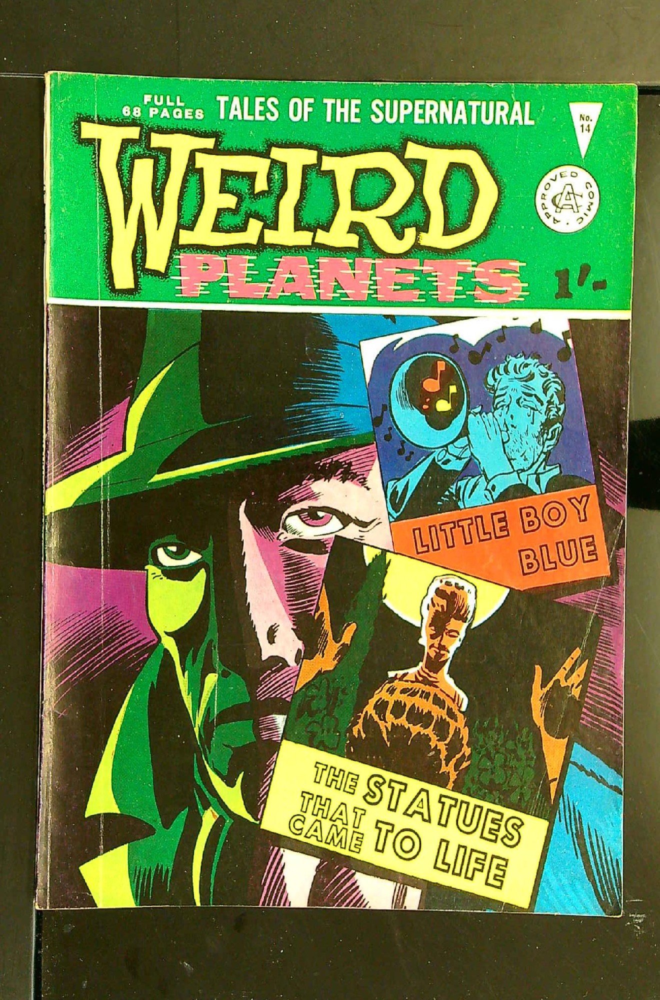 ACTUAL SCAN OF COMIC!<br> Cover of Weird Planets (Class) Tales of the Supernatural #14. One of 250,000 Vintage American Comics on sale from Krypton!