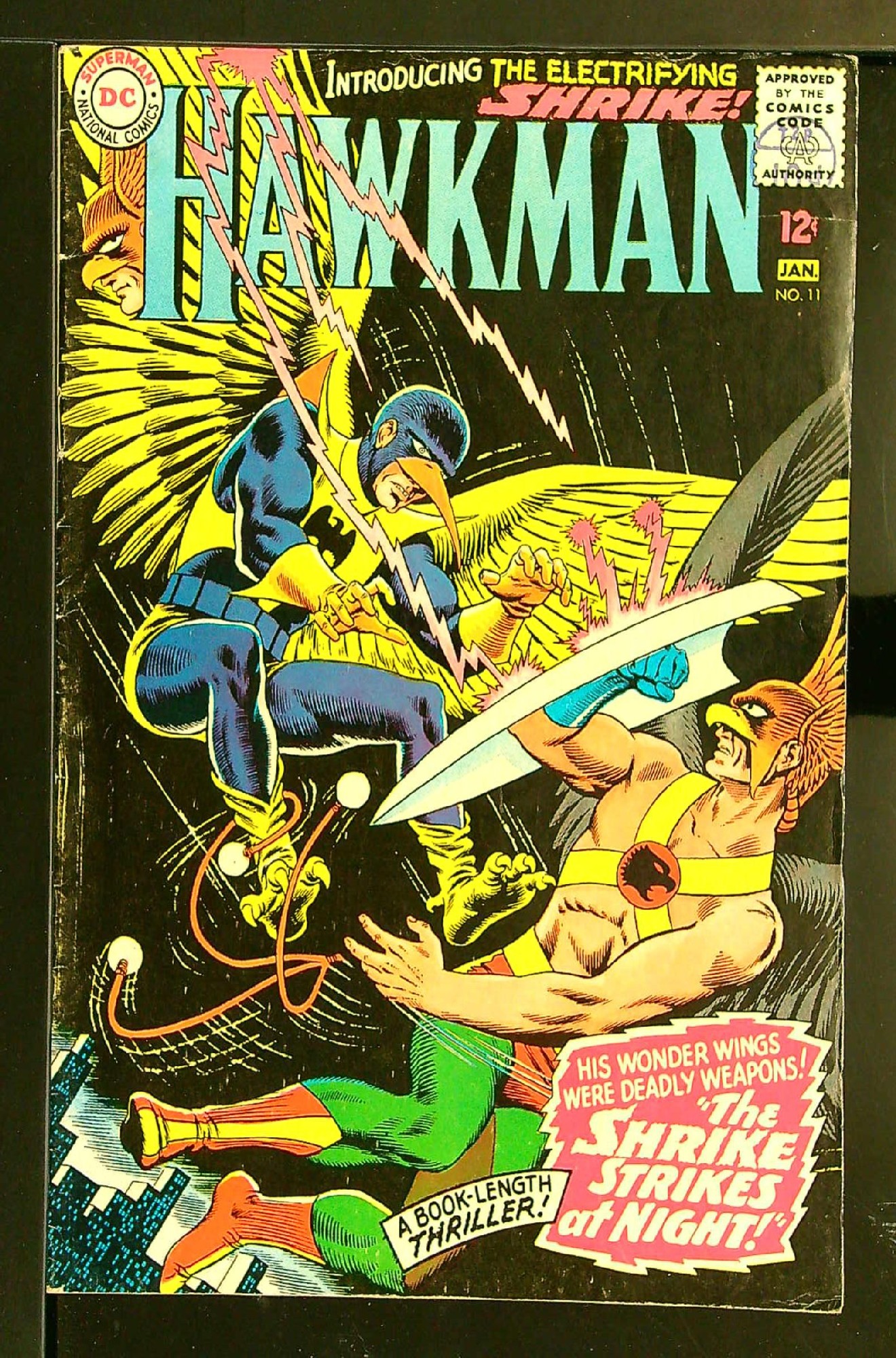Cover of Hawkman (Vol 1) #11. One of 250,000 Vintage American Comics on sale from Krypton!