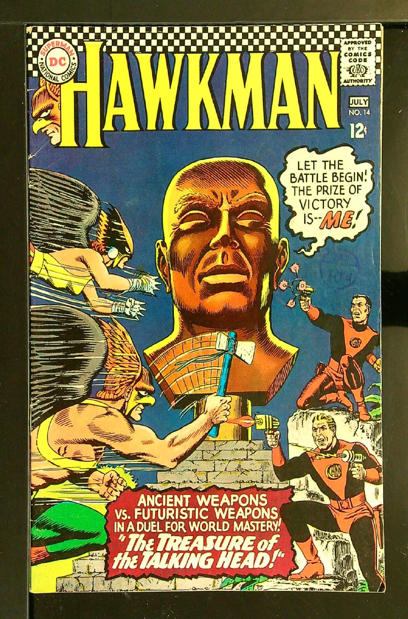 Cover of Hawkman (Vol 1) #14. One of 250,000 Vintage American Comics on sale from Krypton!