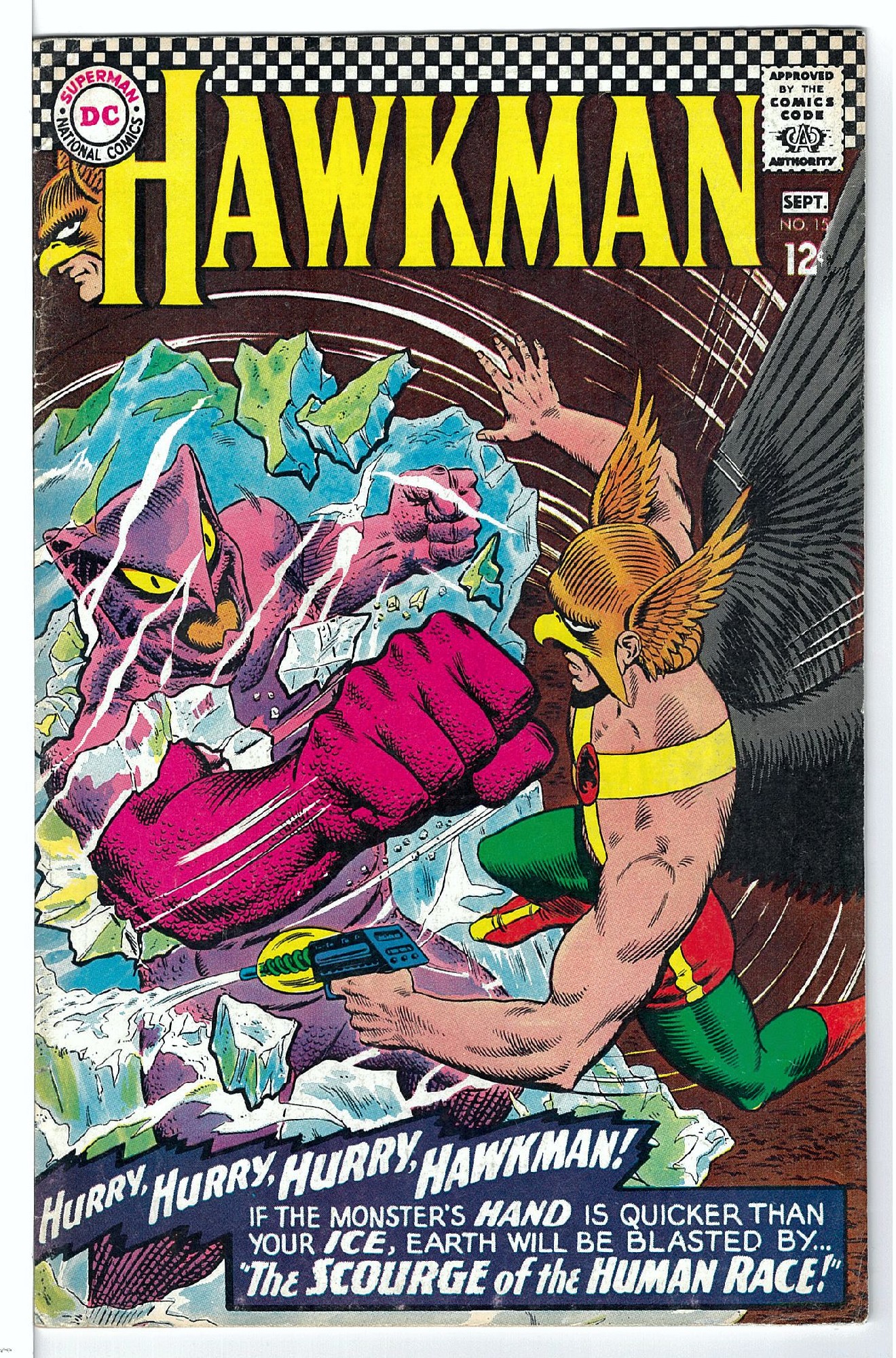 Cover of Hawkman (Vol 1) #15. One of 250,000 Vintage American Comics on sale from Krypton!