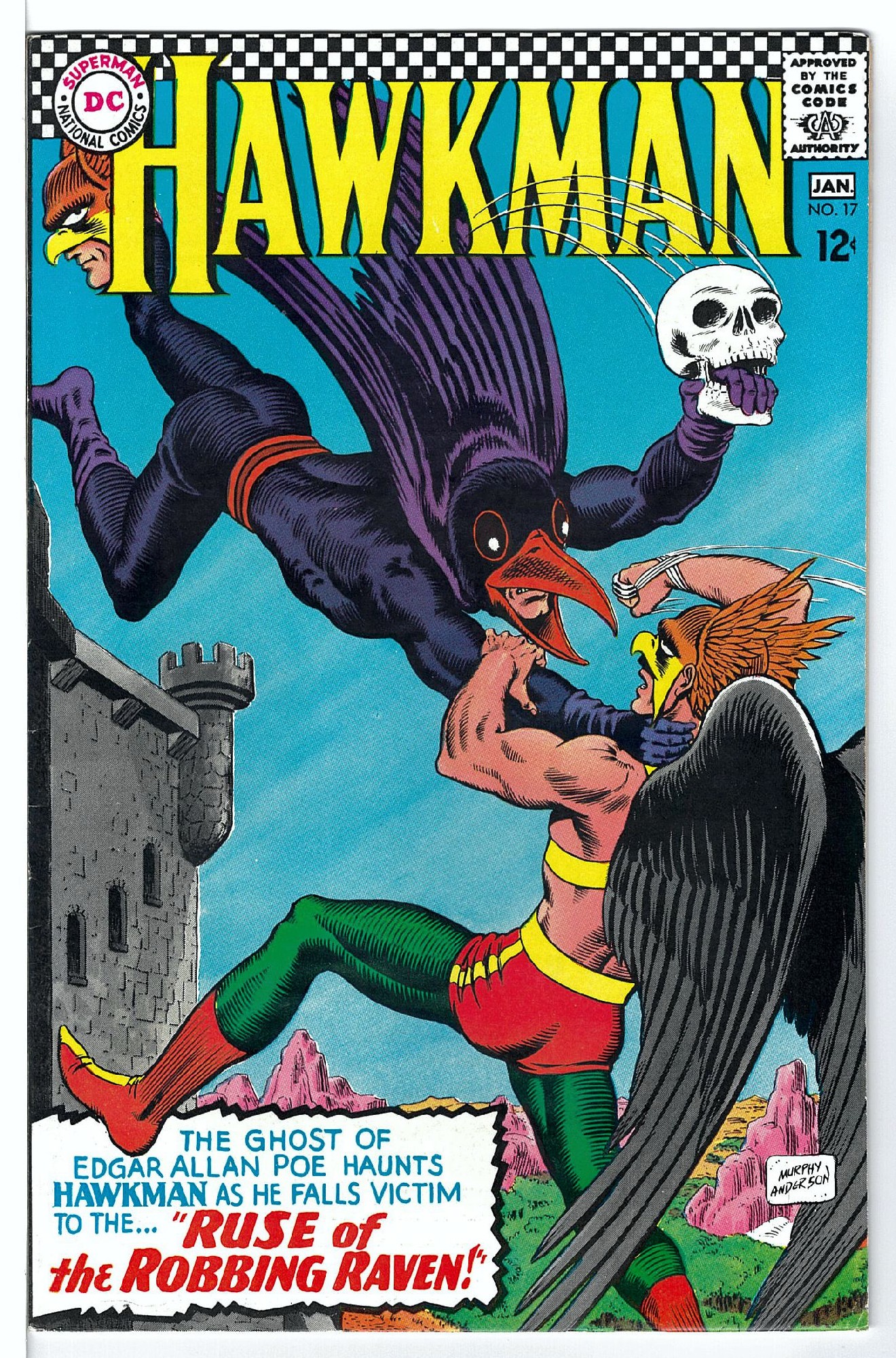 Cover of Hawkman (Vol 1) #17. One of 250,000 Vintage American Comics on sale from Krypton!