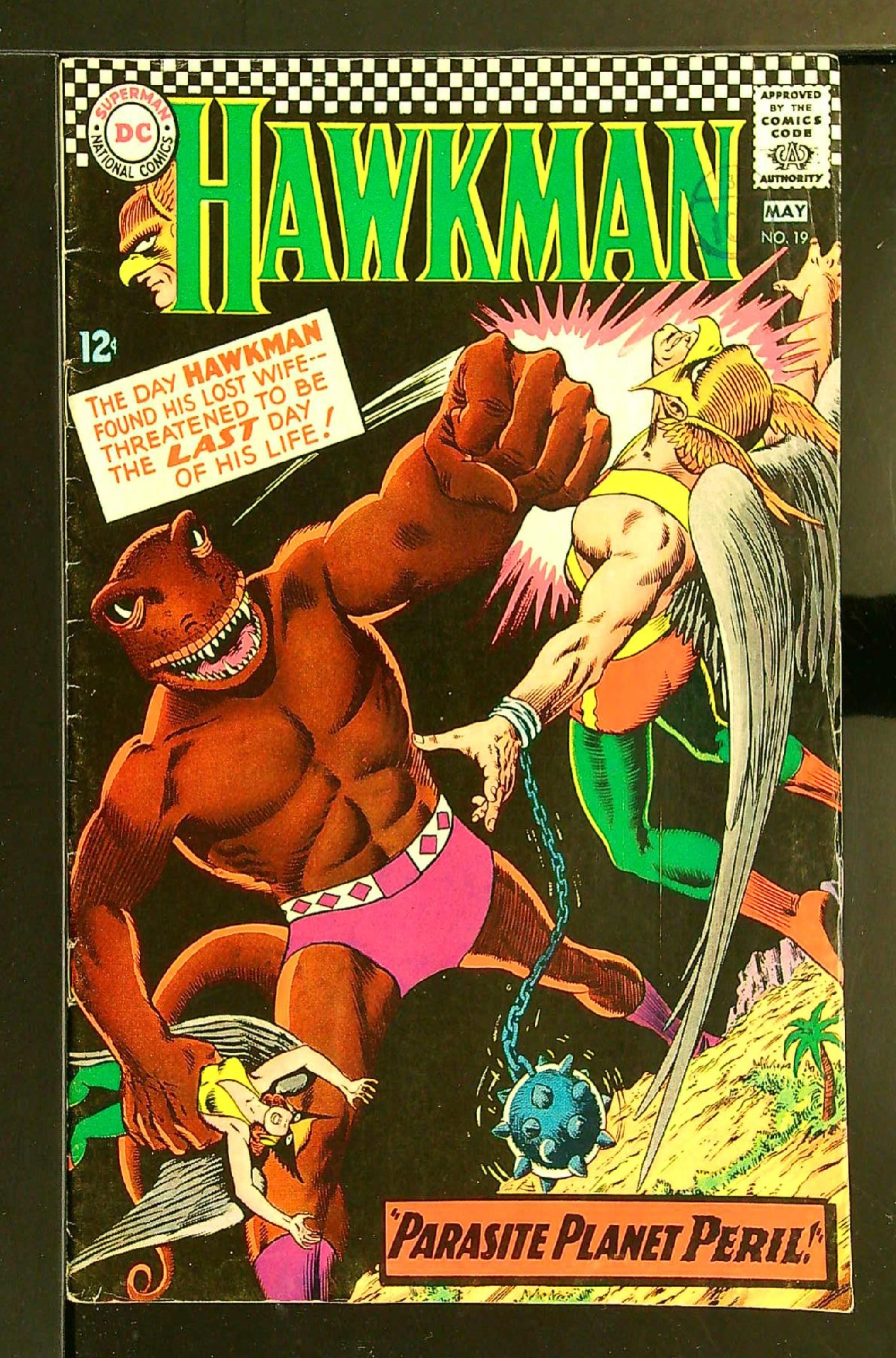 Cover of Hawkman (Vol 1) #19. One of 250,000 Vintage American Comics on sale from Krypton!