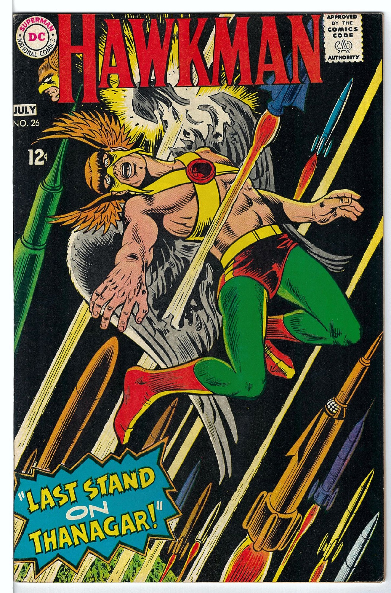 Cover of Hawkman (Vol 1) #26. One of 250,000 Vintage American Comics on sale from Krypton!