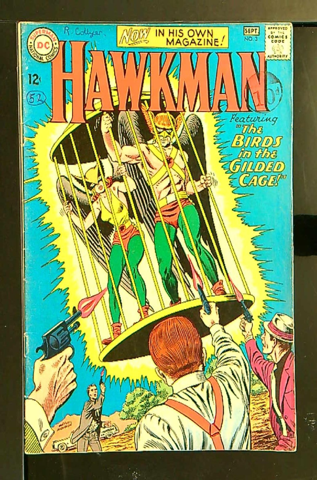 Cover of Hawkman (Vol 1) #3. One of 250,000 Vintage American Comics on sale from Krypton!