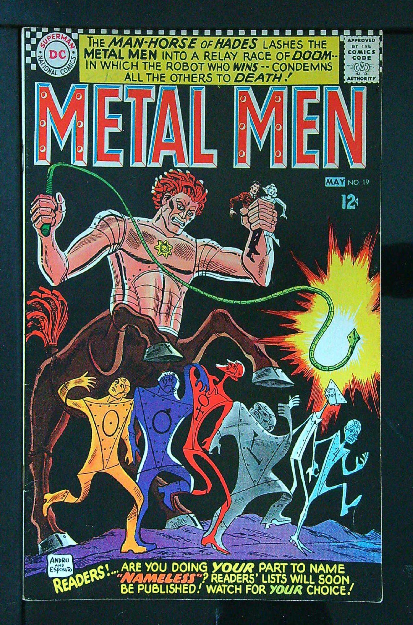 Cover of Metal Men (Vol 1) #19. One of 250,000 Vintage American Comics on sale from Krypton!