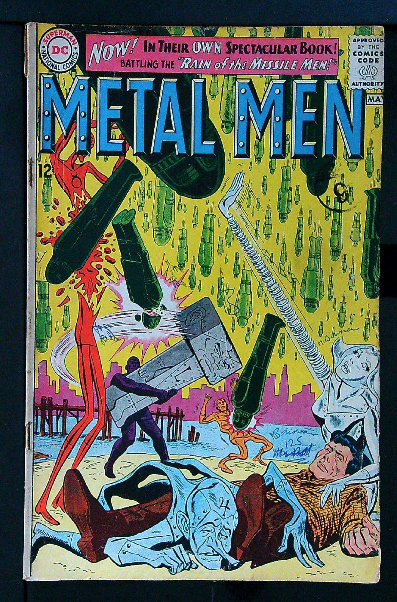 Cover of Metal Men (Vol 1) #1. One of 250,000 Vintage American Comics on sale from Krypton!