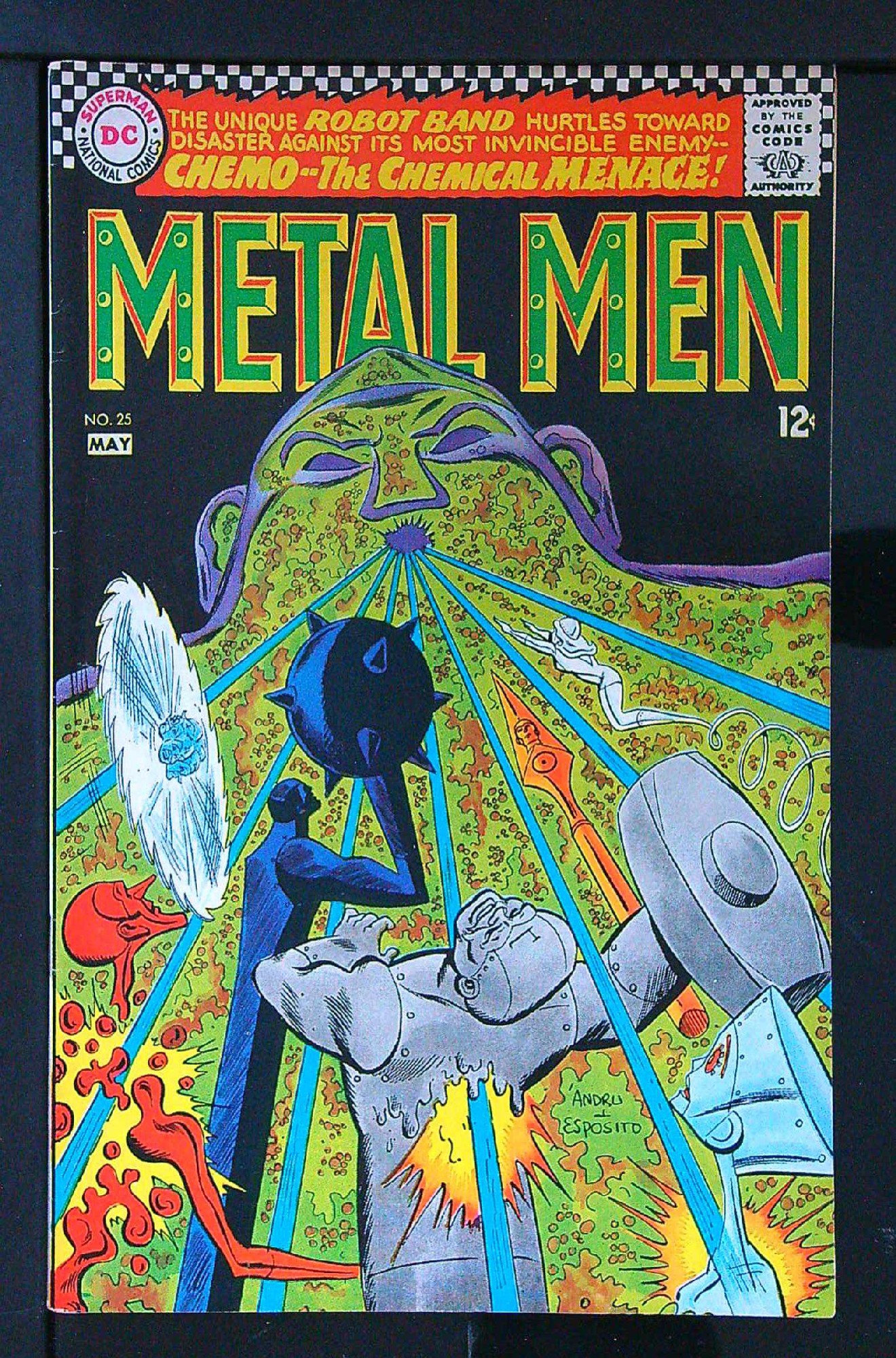 Cover of Metal Men (Vol 1) #25. One of 250,000 Vintage American Comics on sale from Krypton!