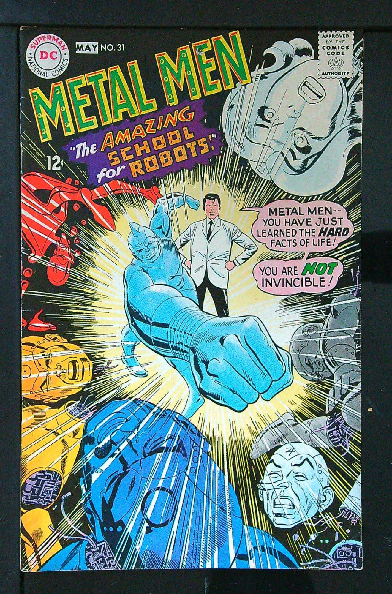 Cover of Metal Men (Vol 1) #31. One of 250,000 Vintage American Comics on sale from Krypton!