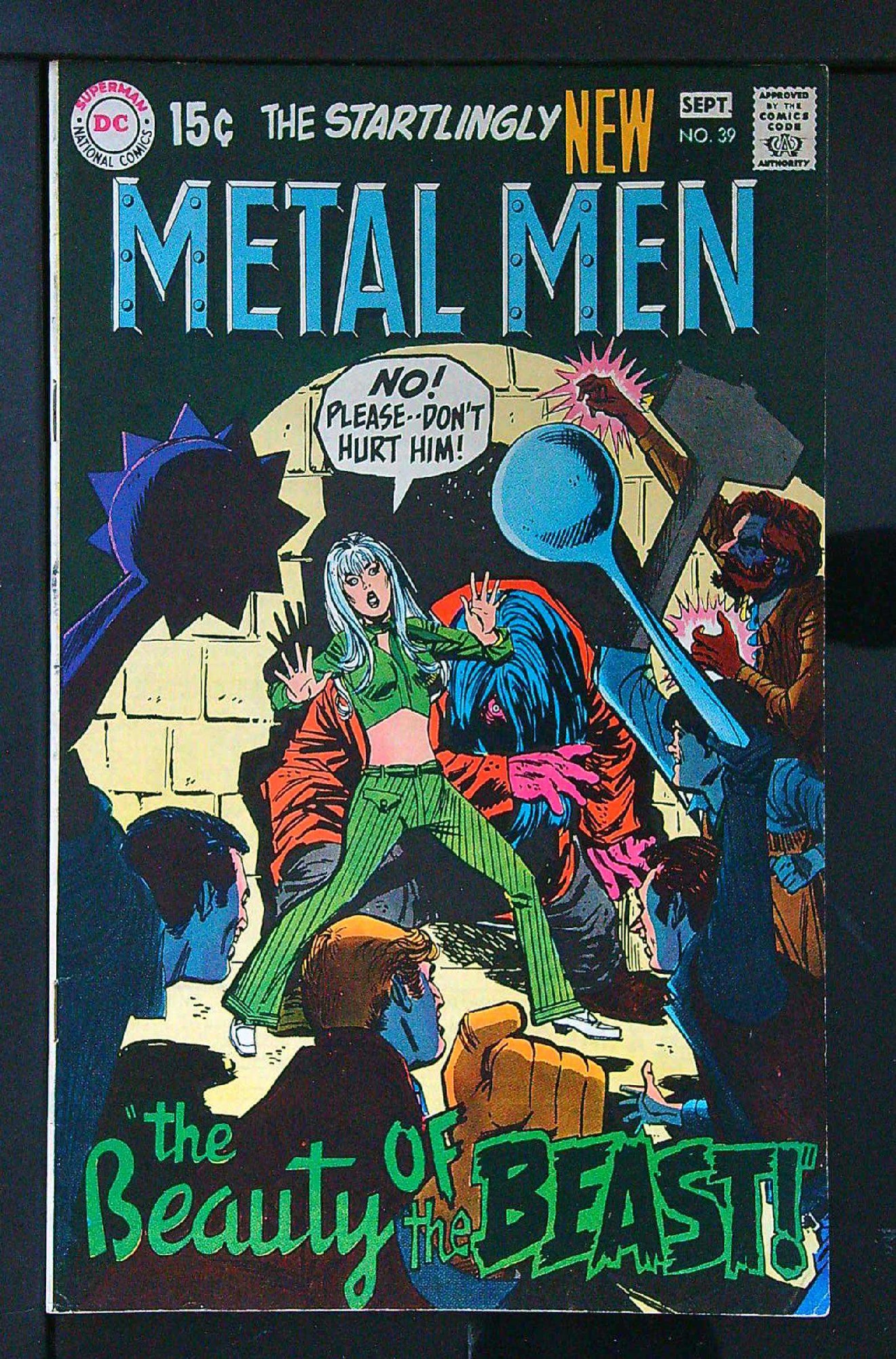 Cover of Metal Men (Vol 1) #39. One of 250,000 Vintage American Comics on sale from Krypton!