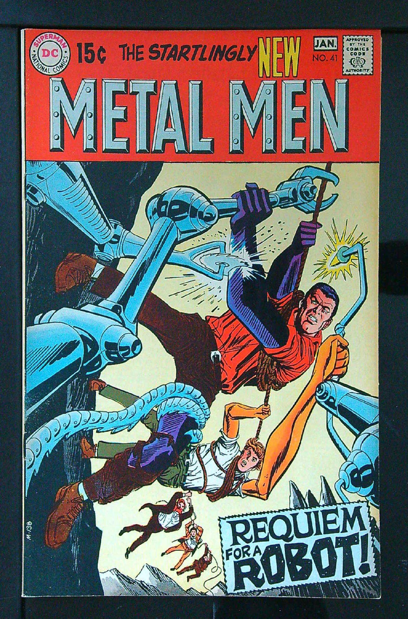 Cover of Metal Men (Vol 1) #41. One of 250,000 Vintage American Comics on sale from Krypton!