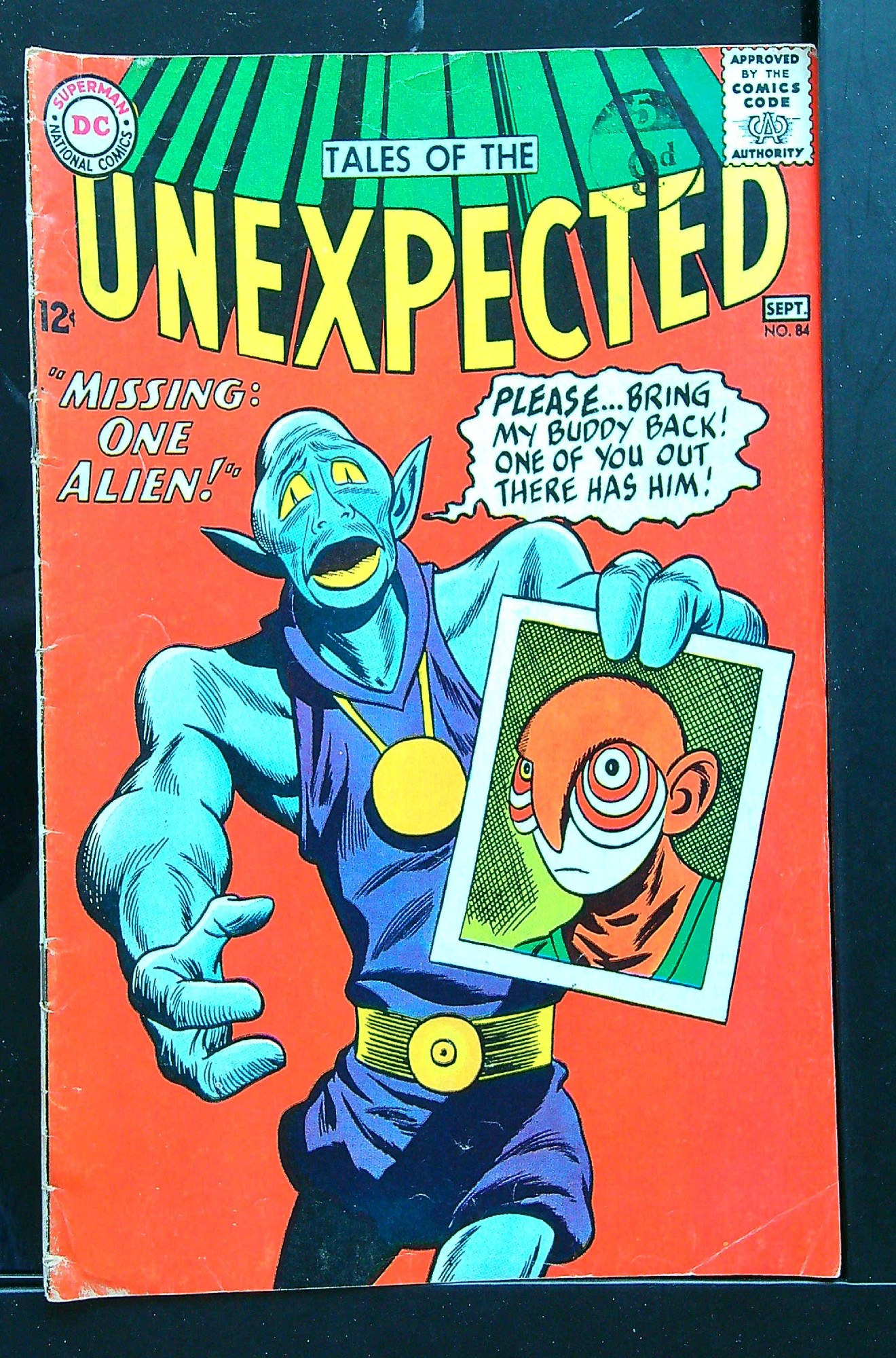 Cover of Tales of the Unexpected (Vol 1) #84. One of 250,000 Vintage American Comics on sale from Krypton!