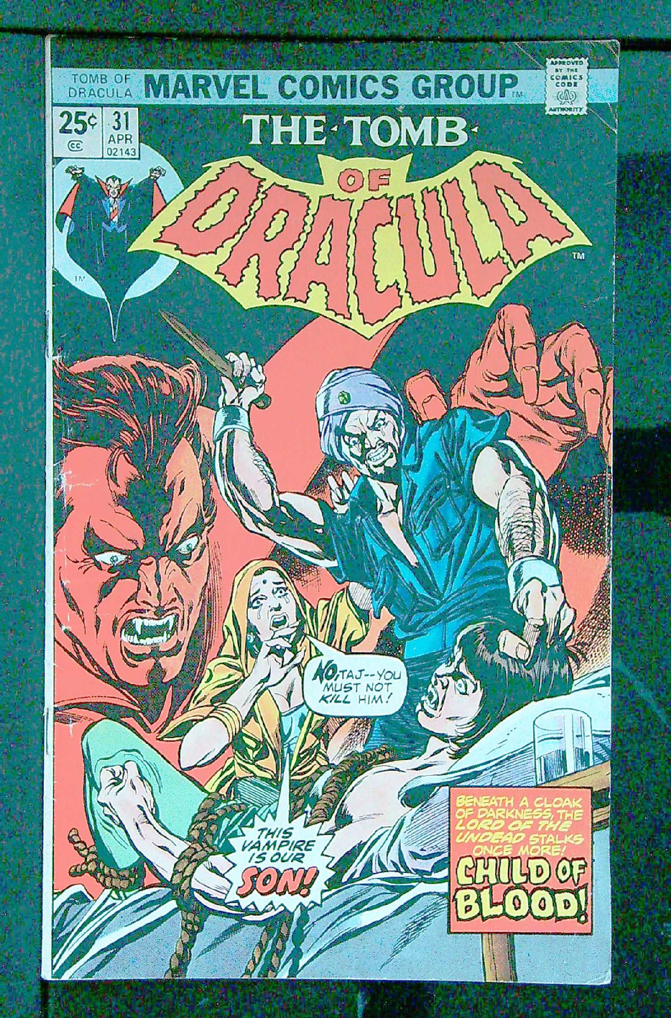 Cover of Tomb of Dracula (Vol 1) #31. One of 250,000 Vintage American Comics on sale from Krypton!