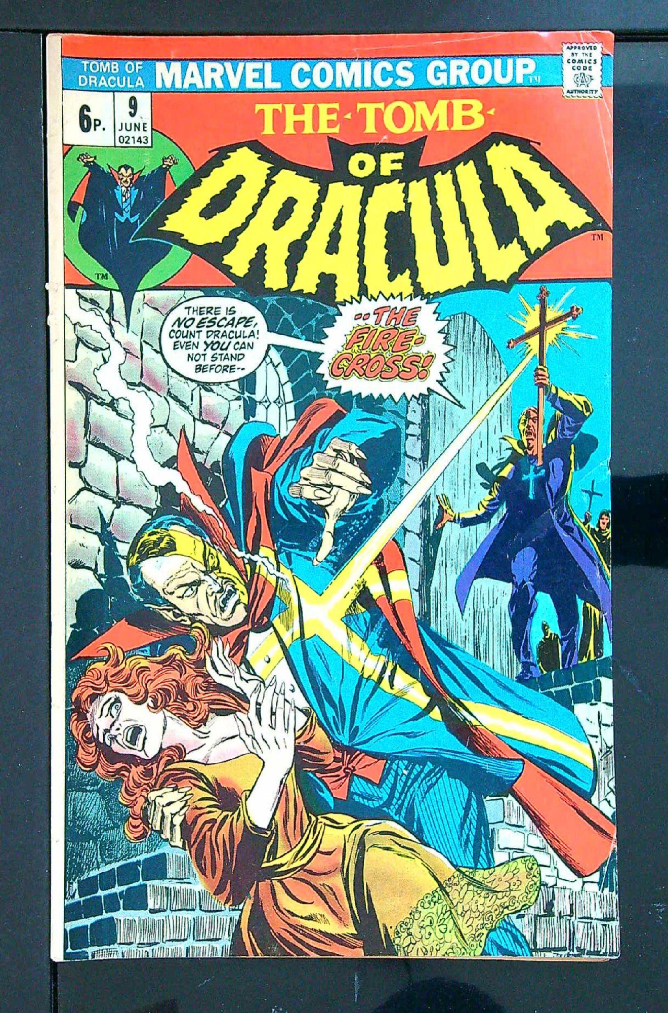 Cover of Tomb of Dracula (Vol 1) #9. One of 250,000 Vintage American Comics on sale from Krypton!