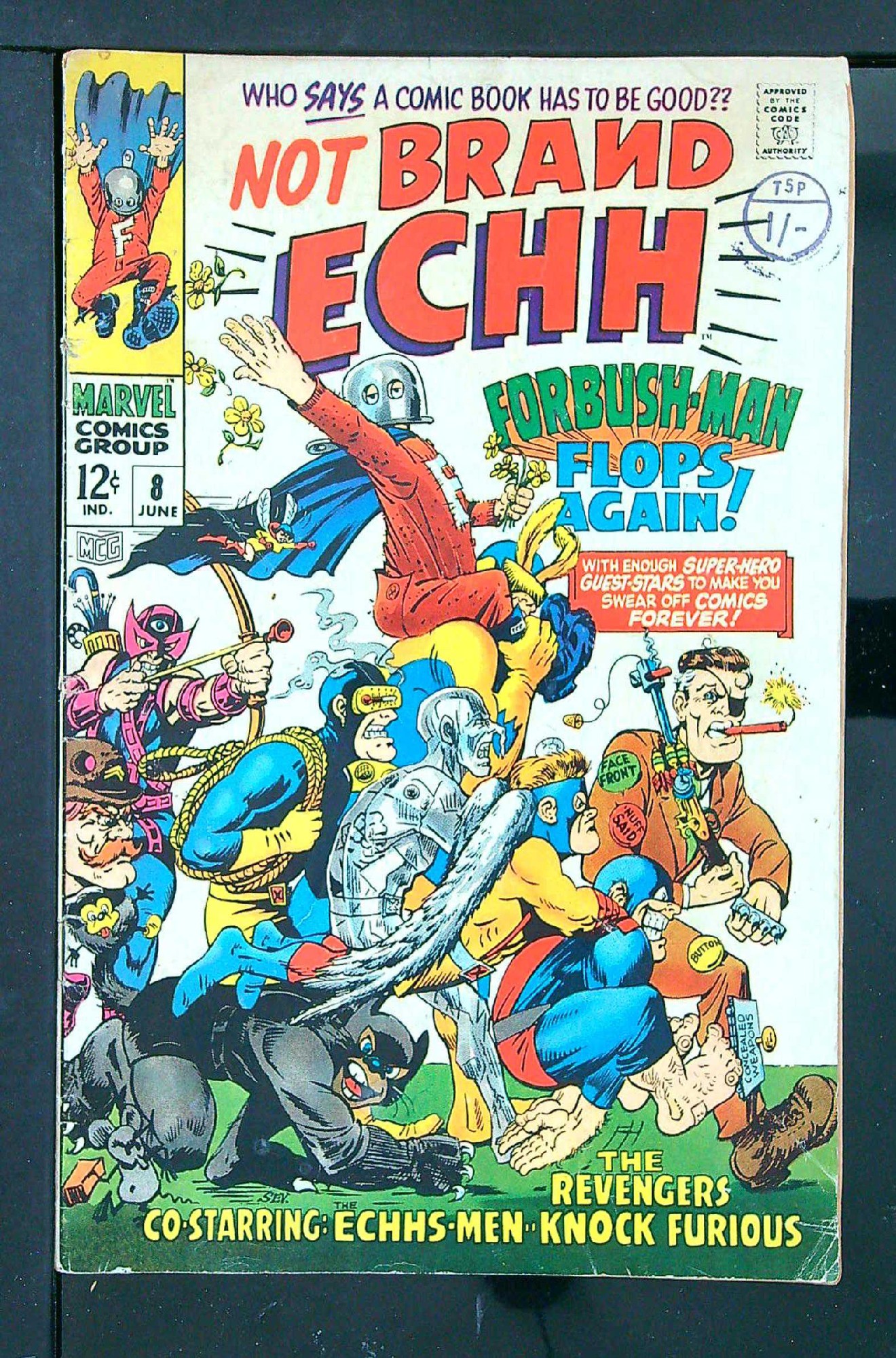 Cover of Not Brand Echh (Vol 1) #8. One of 250,000 Vintage American Comics on sale from Krypton!