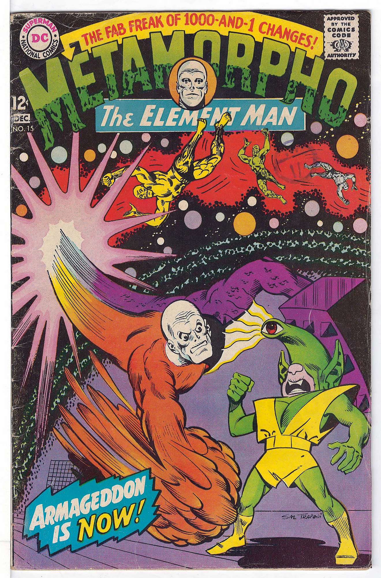 Cover of Metamorpho (Vol 1) #15. One of 250,000 Vintage American Comics on sale from Krypton!