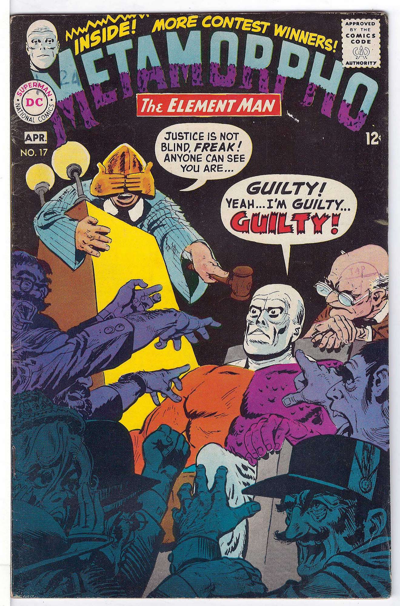 Cover of Metamorpho (Vol 1) #17. One of 250,000 Vintage American Comics on sale from Krypton!