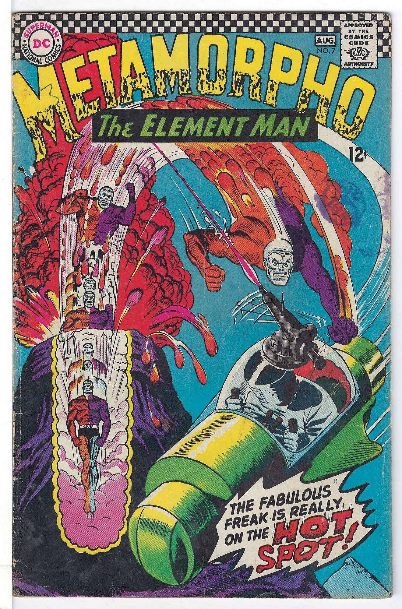 Cover of Metamorpho (Vol 1) #7. One of 250,000 Vintage American Comics on sale from Krypton!