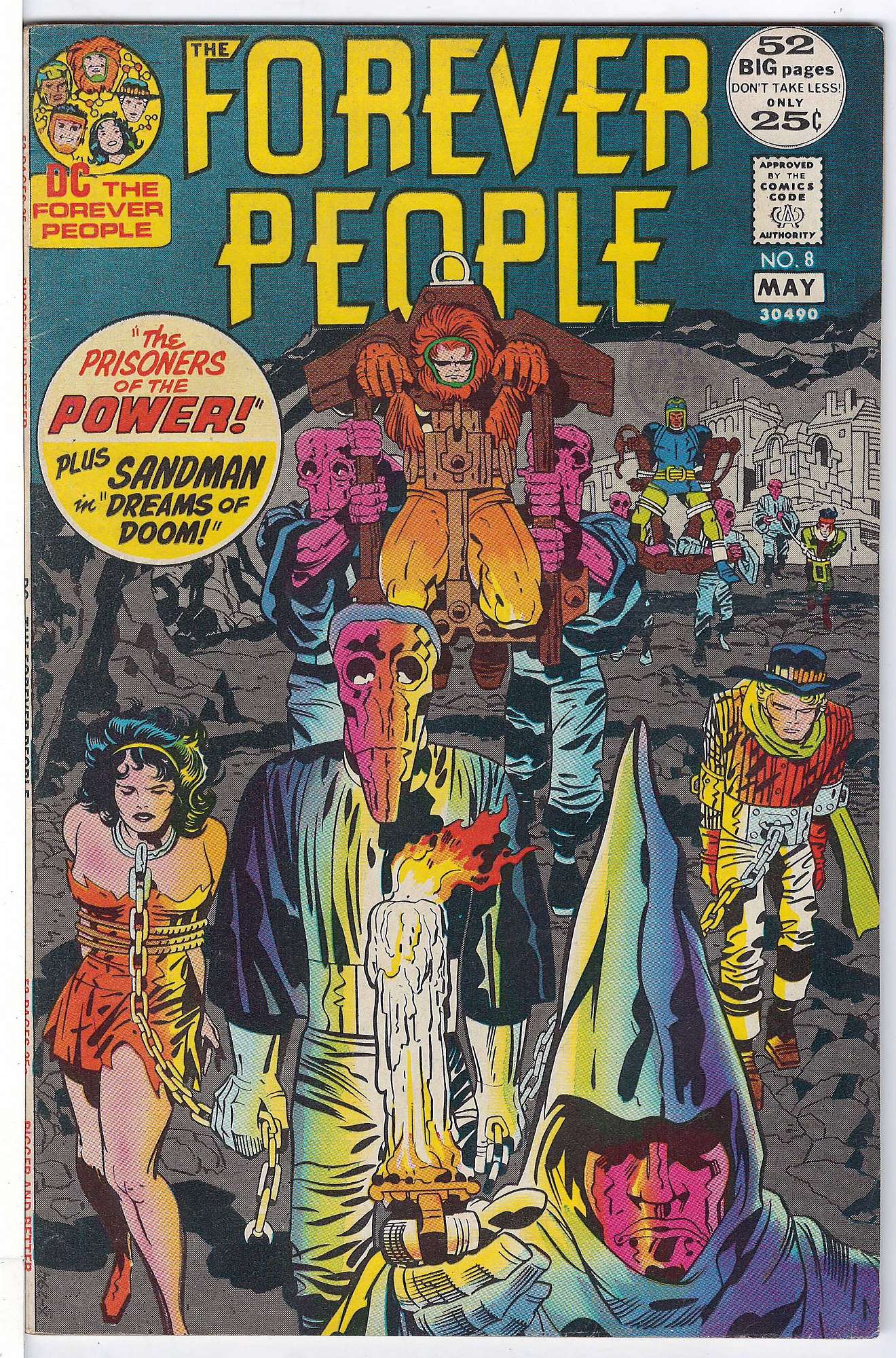 Cover of Forever People (Vol 1) The #8. One of 250,000 Vintage American Comics on sale from Krypton!