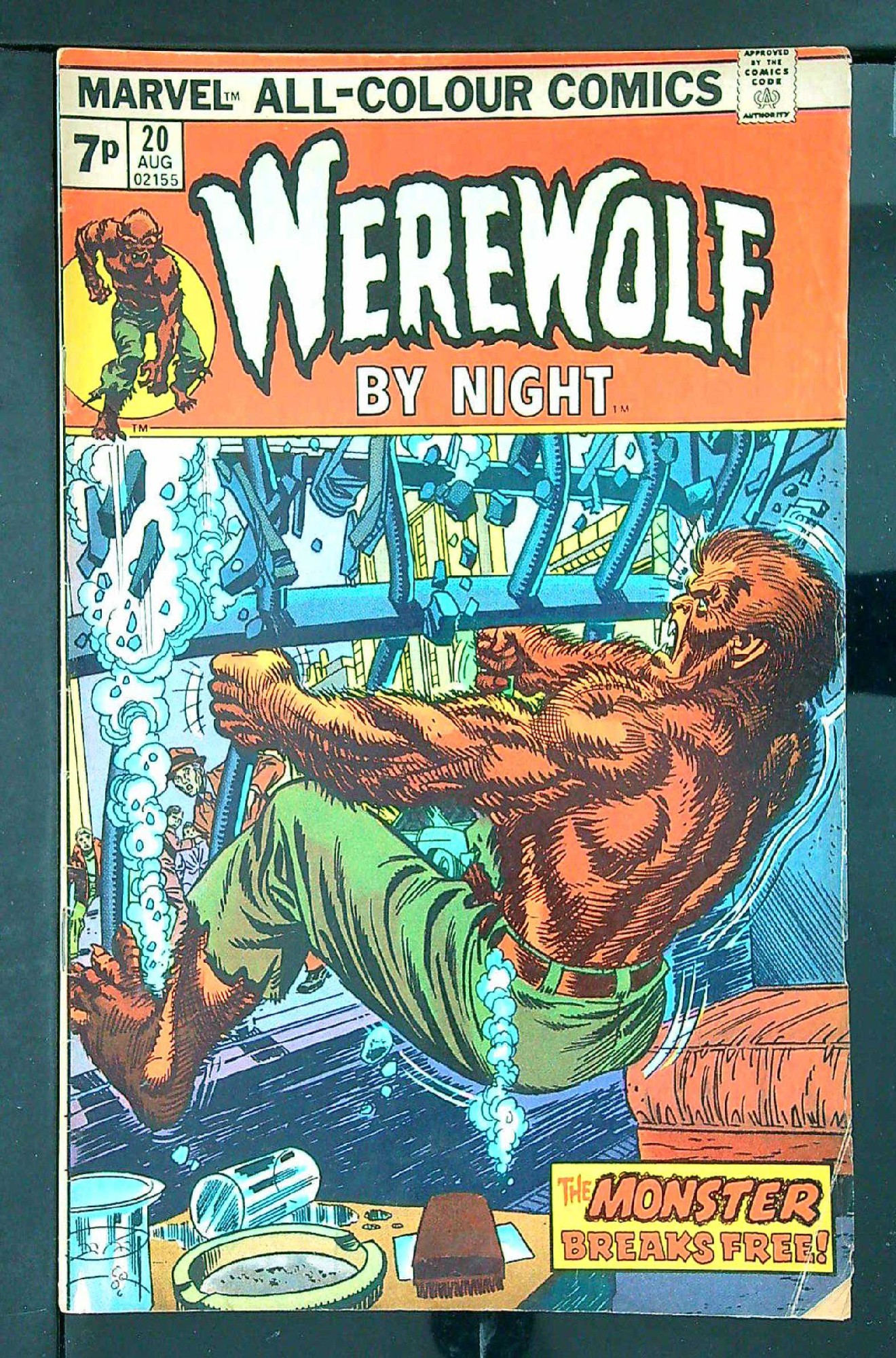 Cover of Werewolf by Night (Vol 1) #20. One of 250,000 Vintage American Comics on sale from Krypton!