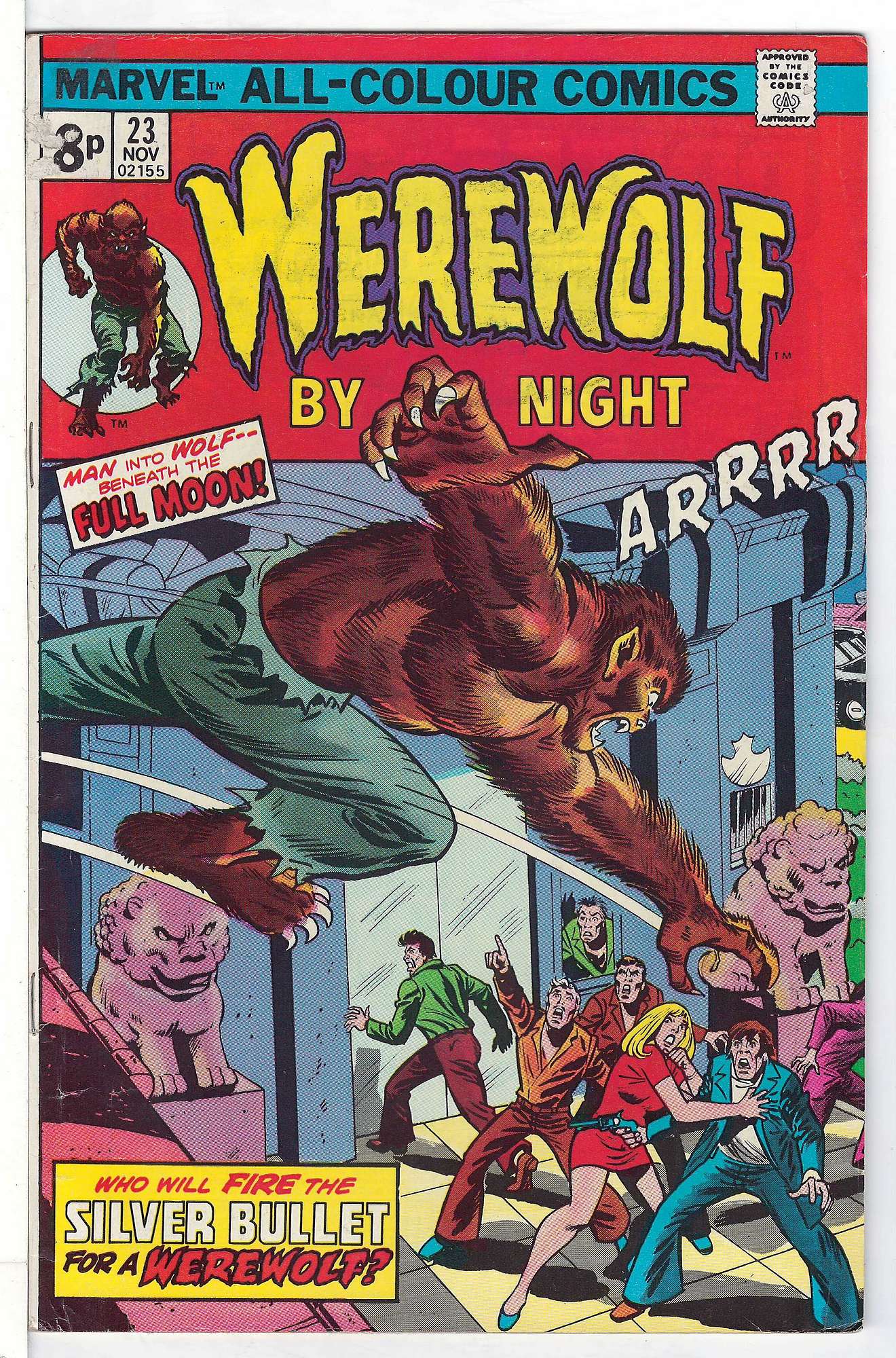 Cover of Werewolf by Night (Vol 1) #23. One of 250,000 Vintage American Comics on sale from Krypton!