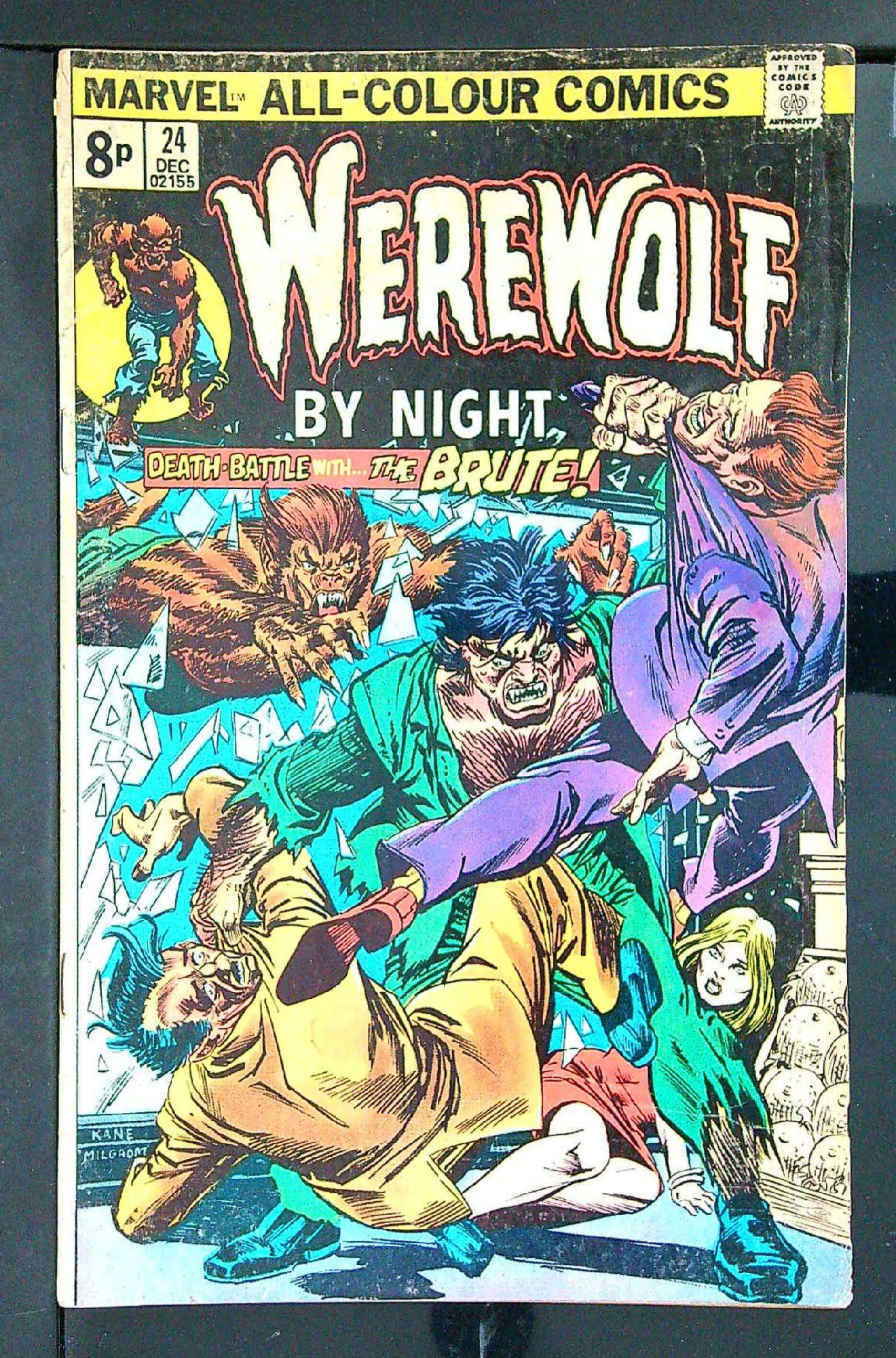 Cover of Werewolf by Night (Vol 1) #24. One of 250,000 Vintage American Comics on sale from Krypton!