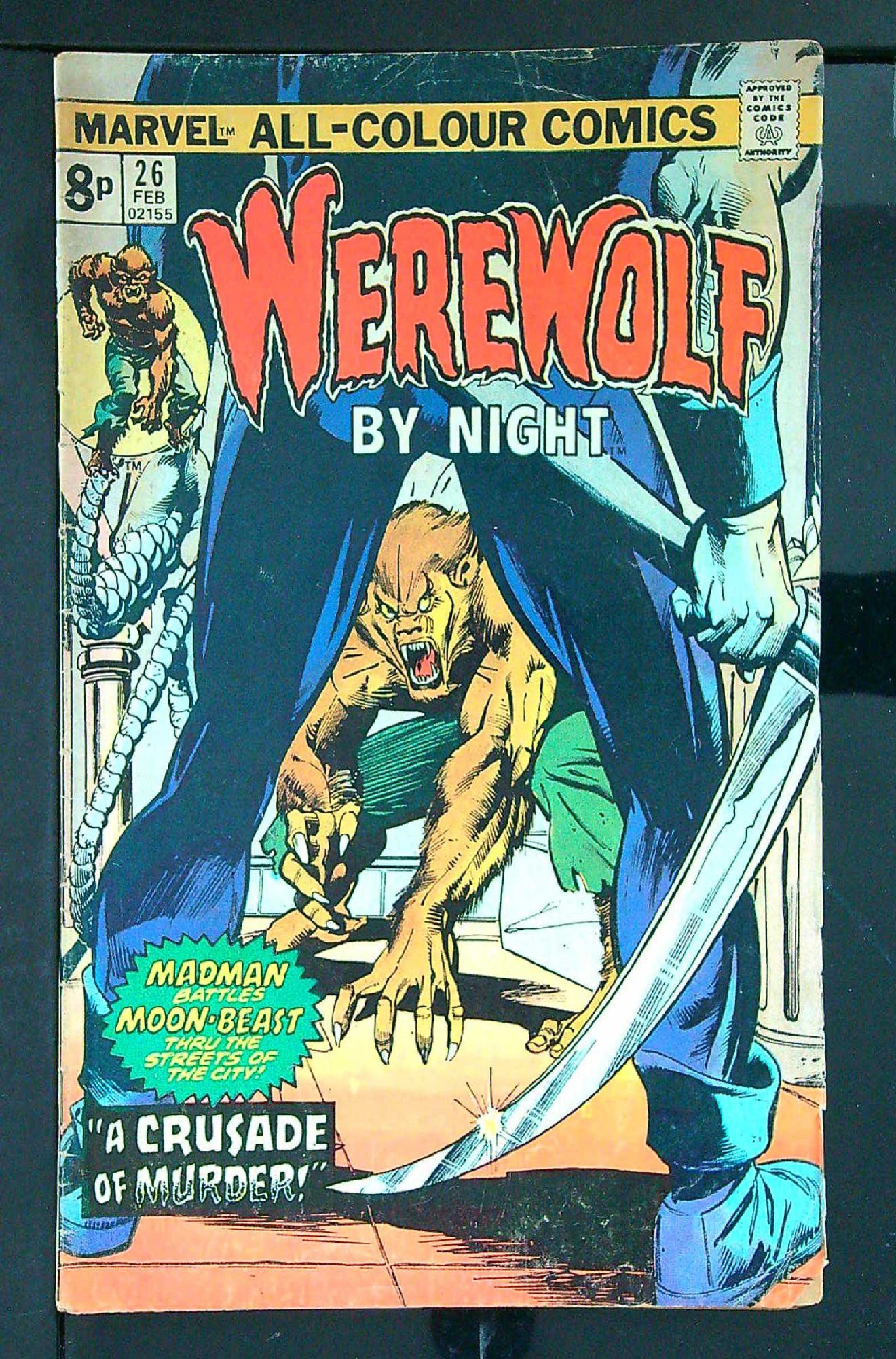 Cover of Werewolf by Night (Vol 1) #26. One of 250,000 Vintage American Comics on sale from Krypton!