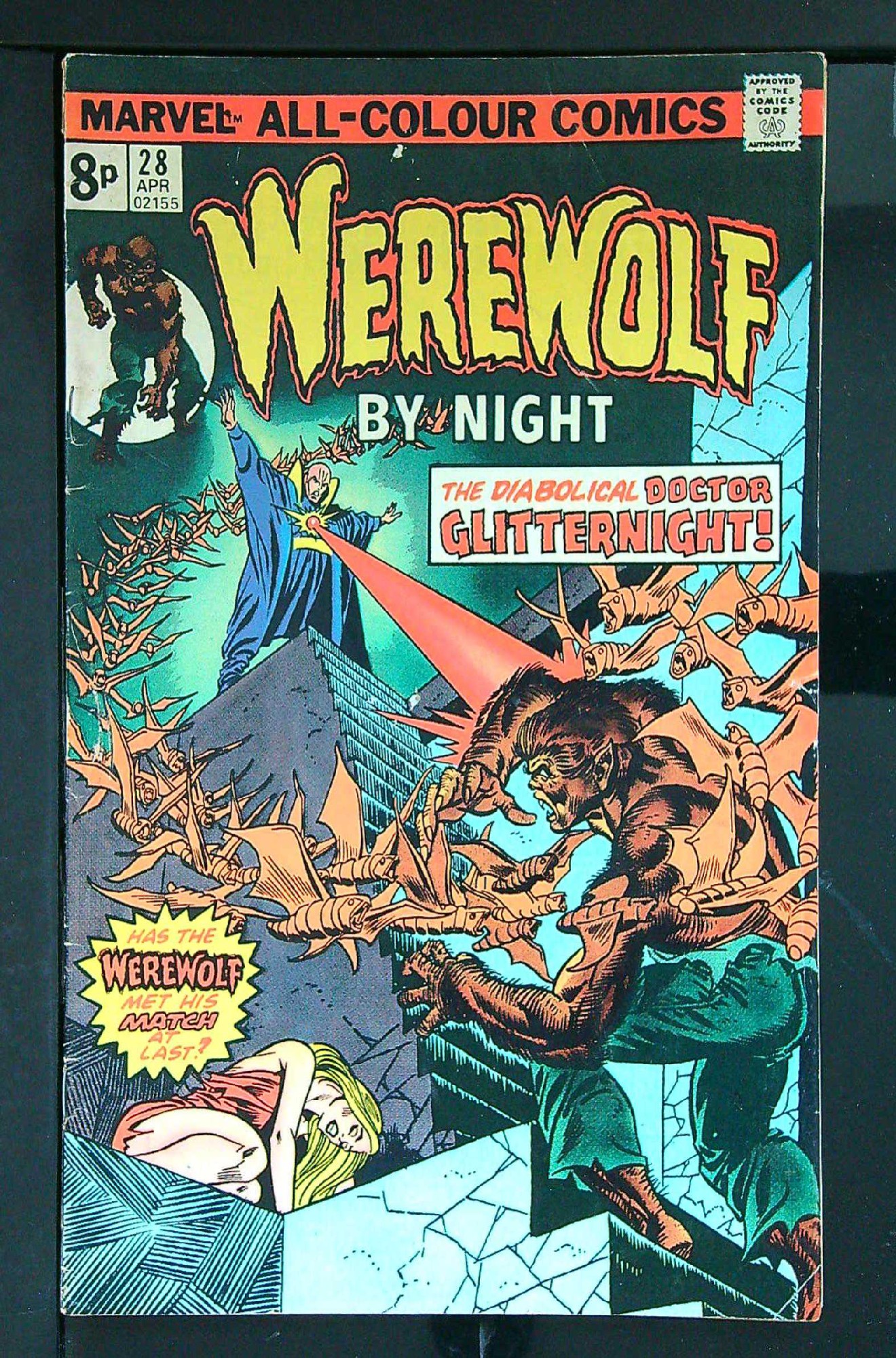 Cover of Werewolf by Night (Vol 1) #28. One of 250,000 Vintage American Comics on sale from Krypton!