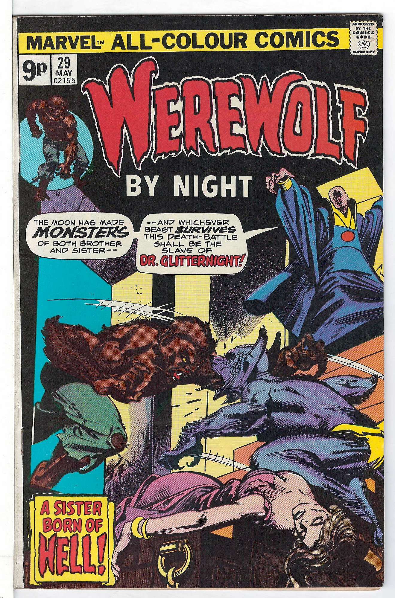 Cover of Werewolf by Night (Vol 1) #29. One of 250,000 Vintage American Comics on sale from Krypton!