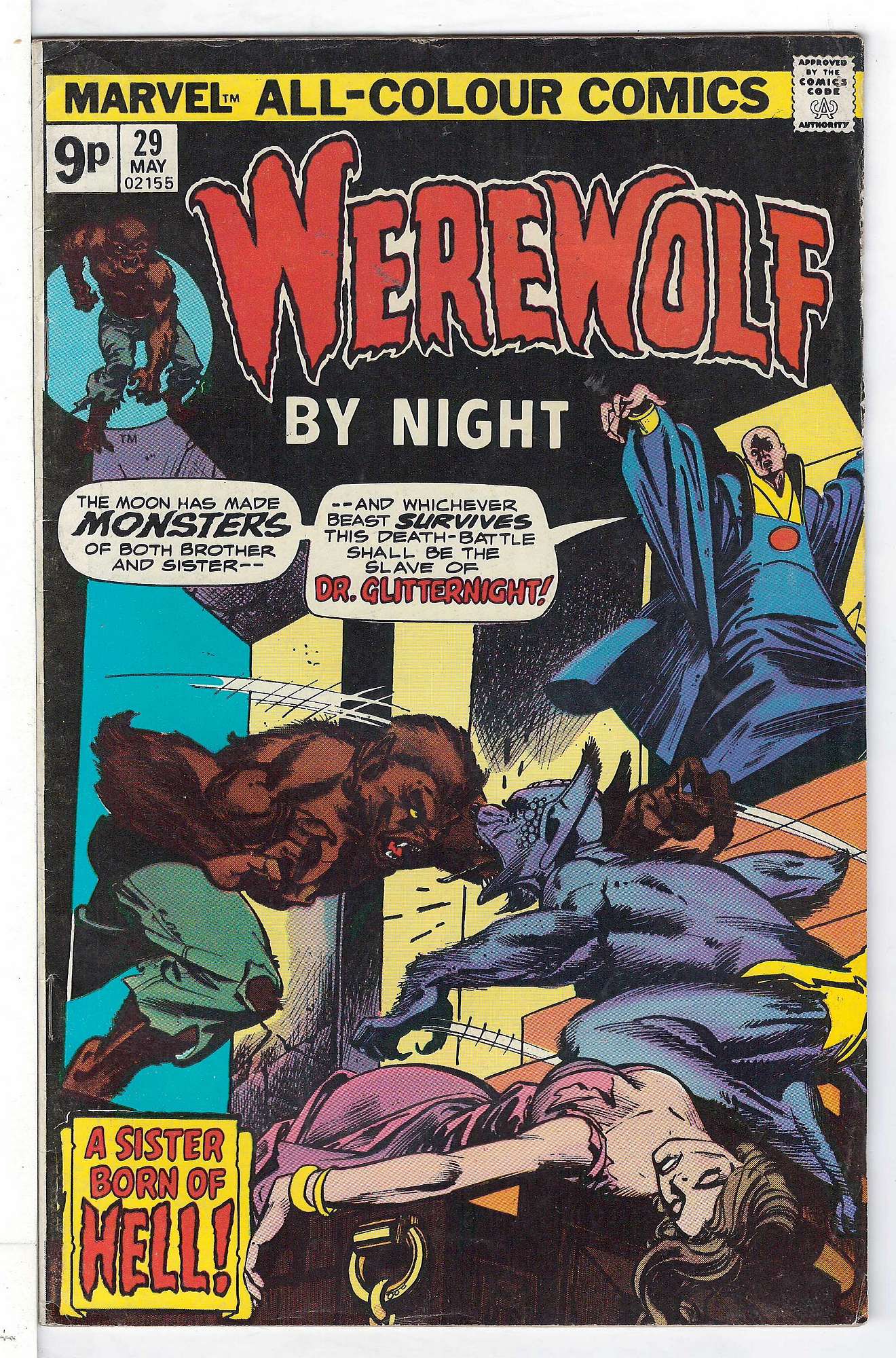 Cover of Werewolf by Night (Vol 1) #29. One of 250,000 Vintage American Comics on sale from Krypton!