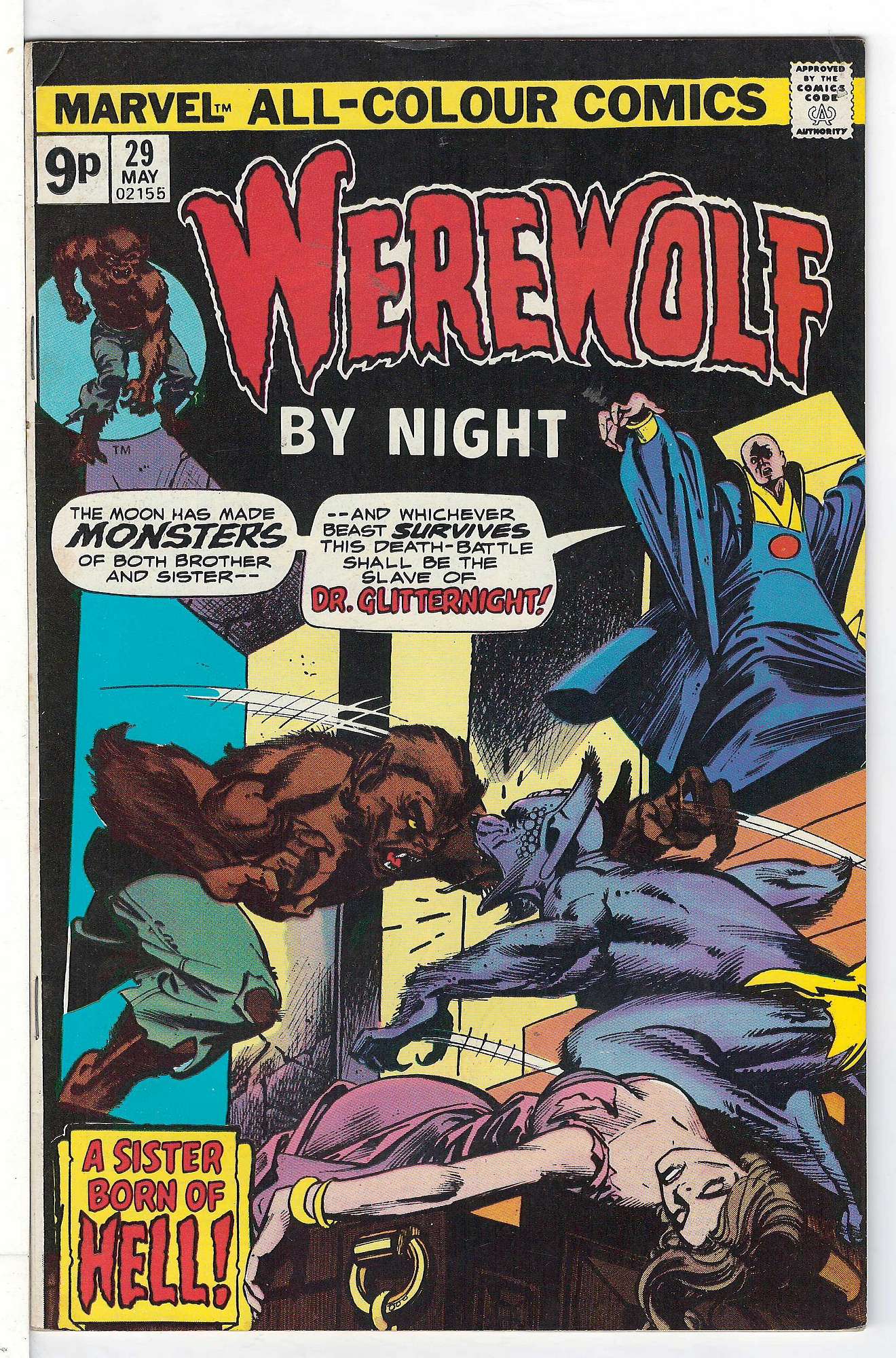 Cover of Werewolf by Night (Vol 1) #29. One of 250,000 Vintage American Comics on sale from Krypton!