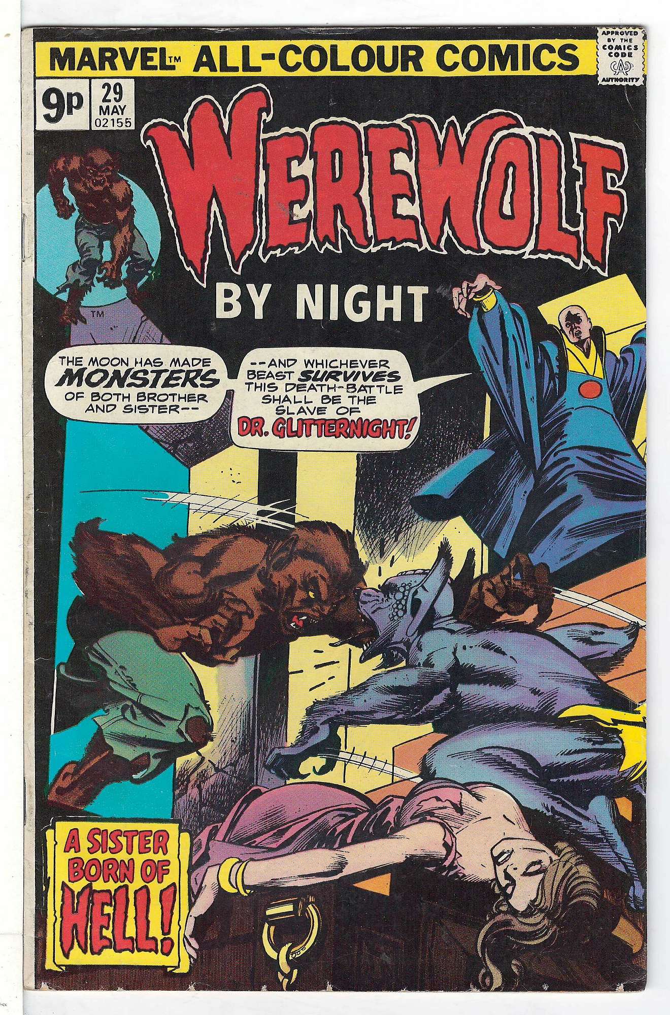 Cover of Werewolf by Night (Vol 1) #29. One of 250,000 Vintage American Comics on sale from Krypton!