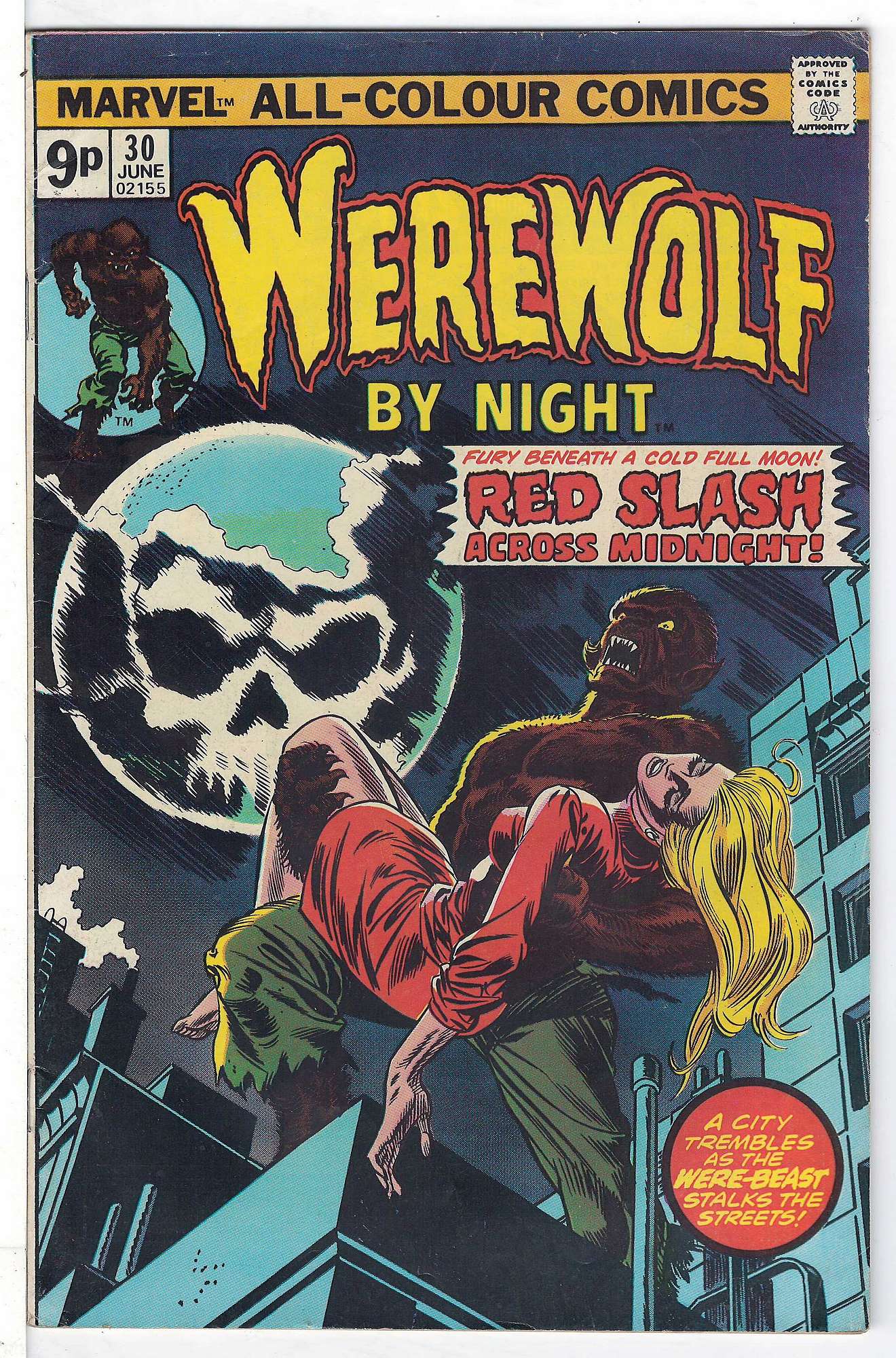 Cover of Werewolf by Night (Vol 1) #30. One of 250,000 Vintage American Comics on sale from Krypton!